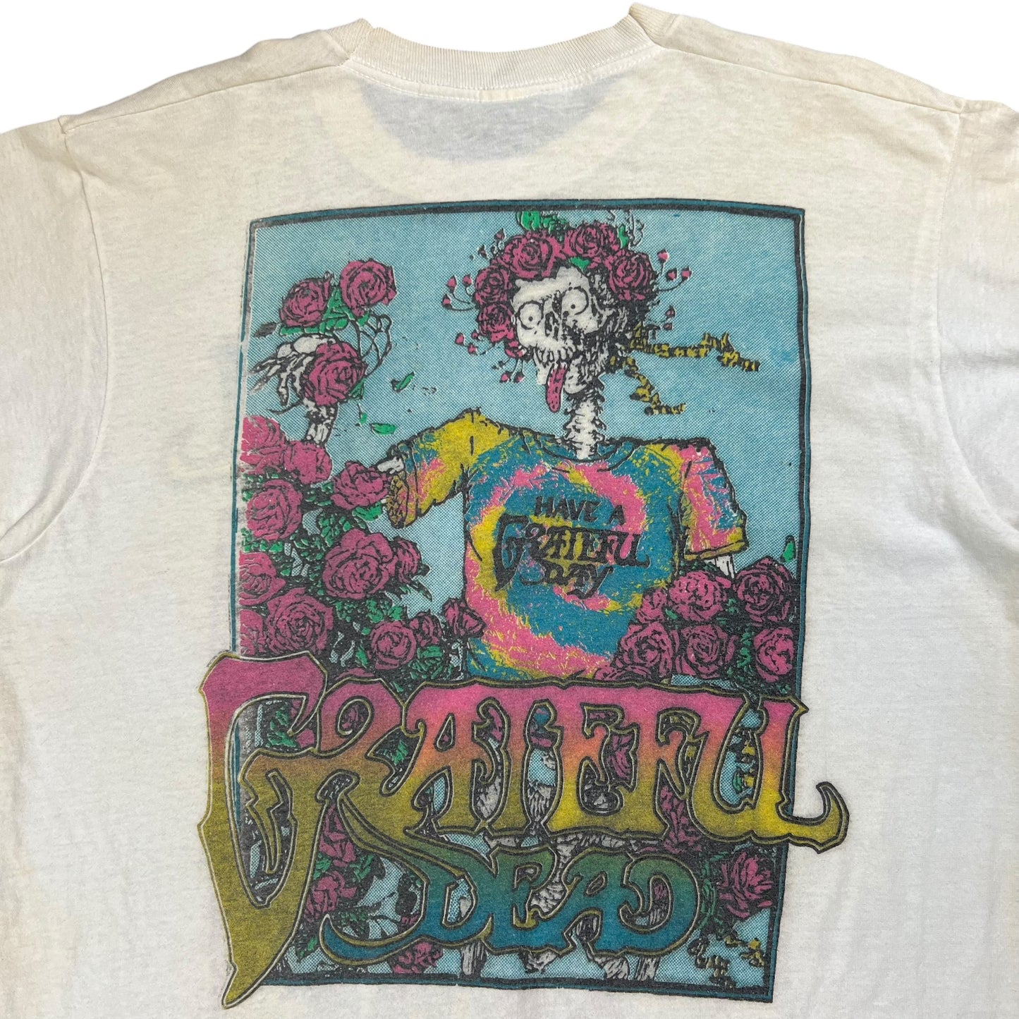 Vintage 80s Grateful Dead Dead Zone Bertha band lot tee (L)
