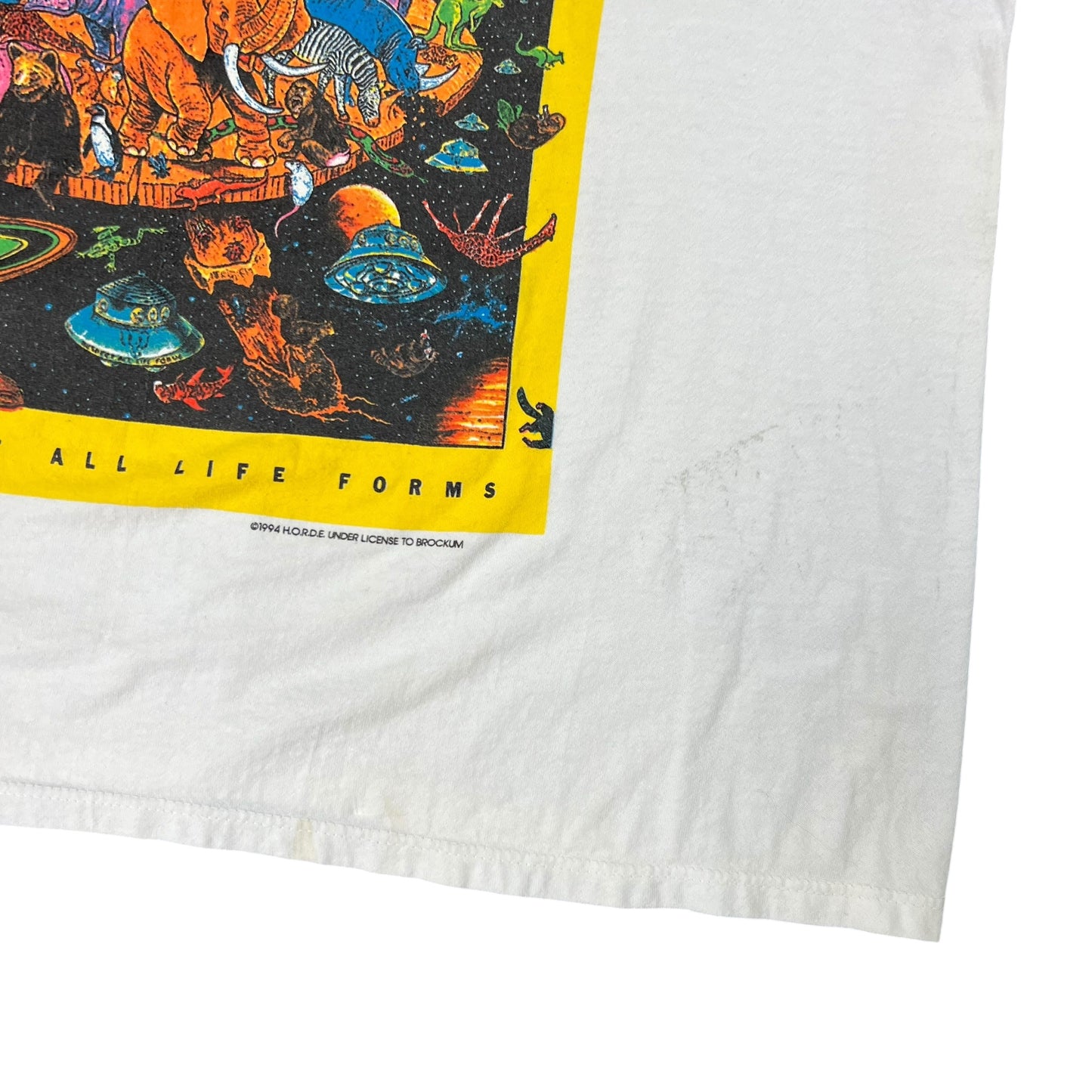 Vintage 1994 Brockum H.O.R.D.E festival The Allman Brothers Band Blues Traveler tee (L)