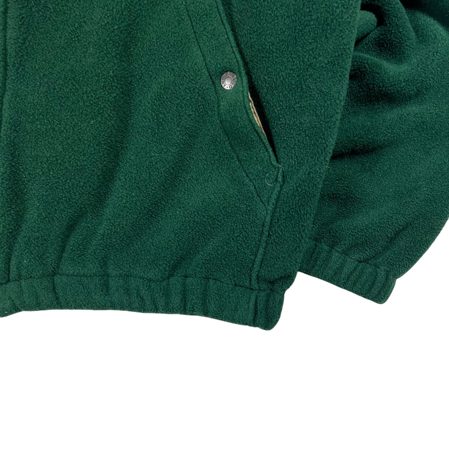 Vintage 90s Polo Sport Ralph Lauren USA green full zip fleece (L)