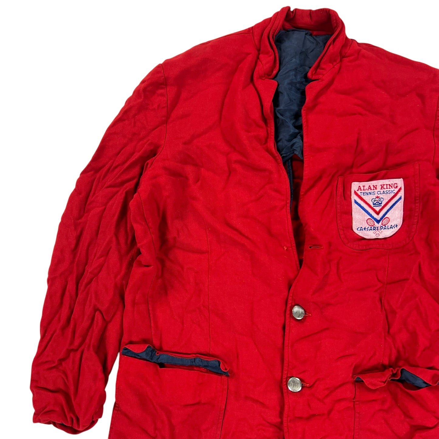 Vintage 1970s Caesars Palace Alan King Tennis Club jacket (M)