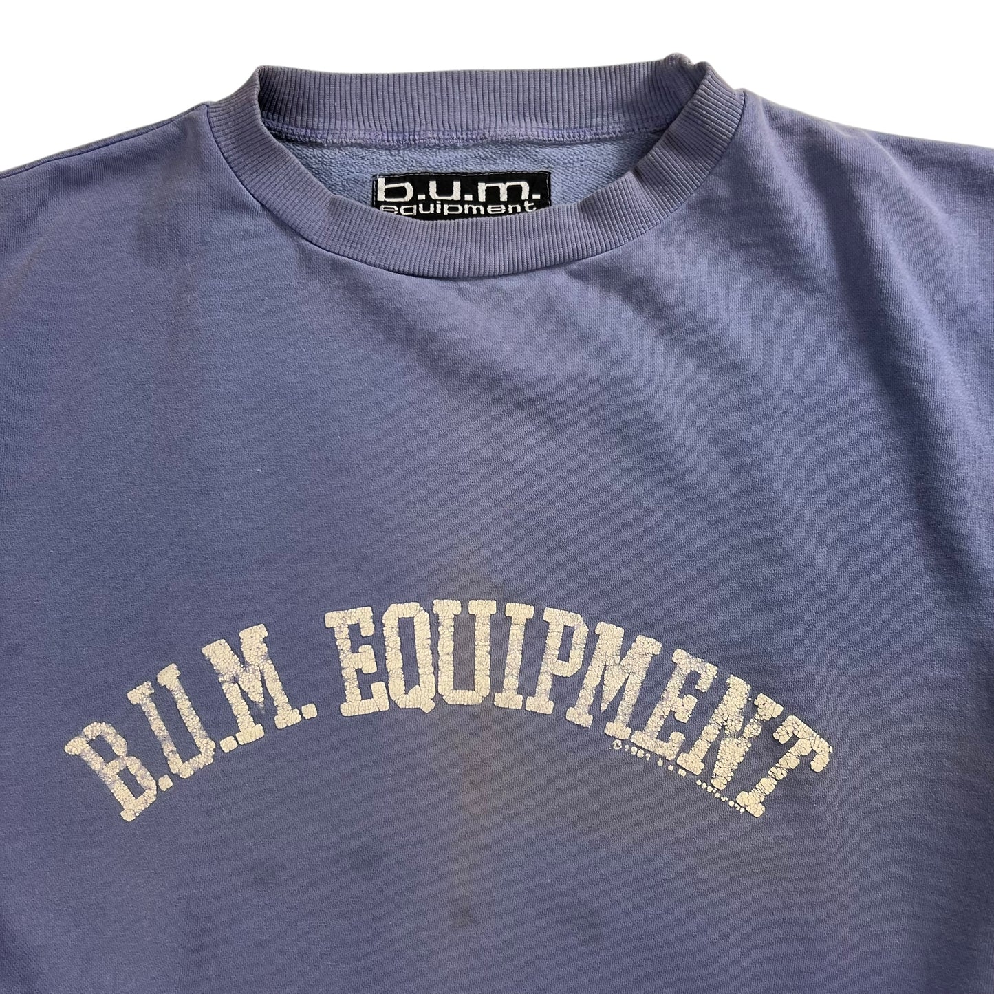 Vintage 1989 BUM Equipment faded crewneck (XL)