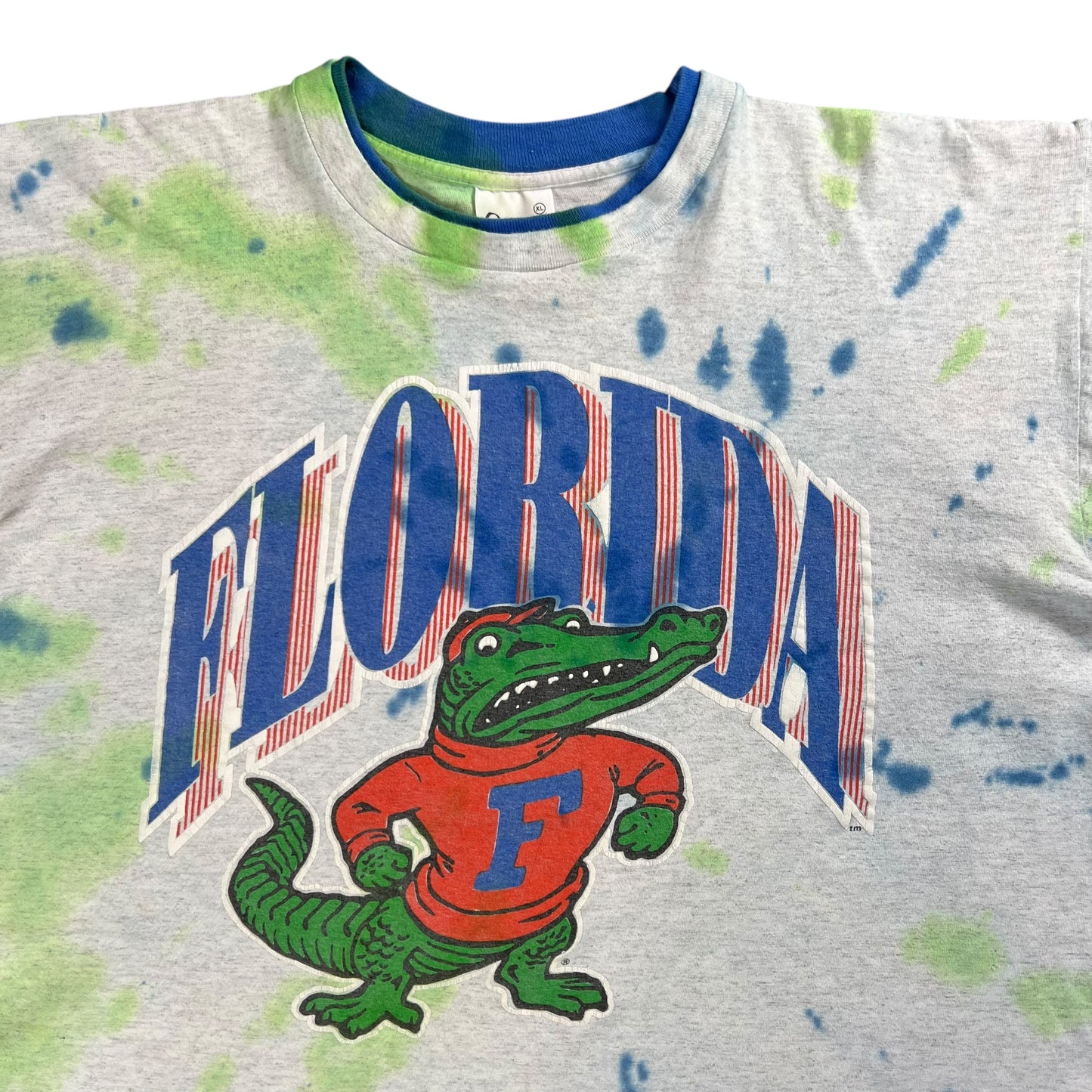 Vintage 90s University of Florida Gators tie dye tee (XL)