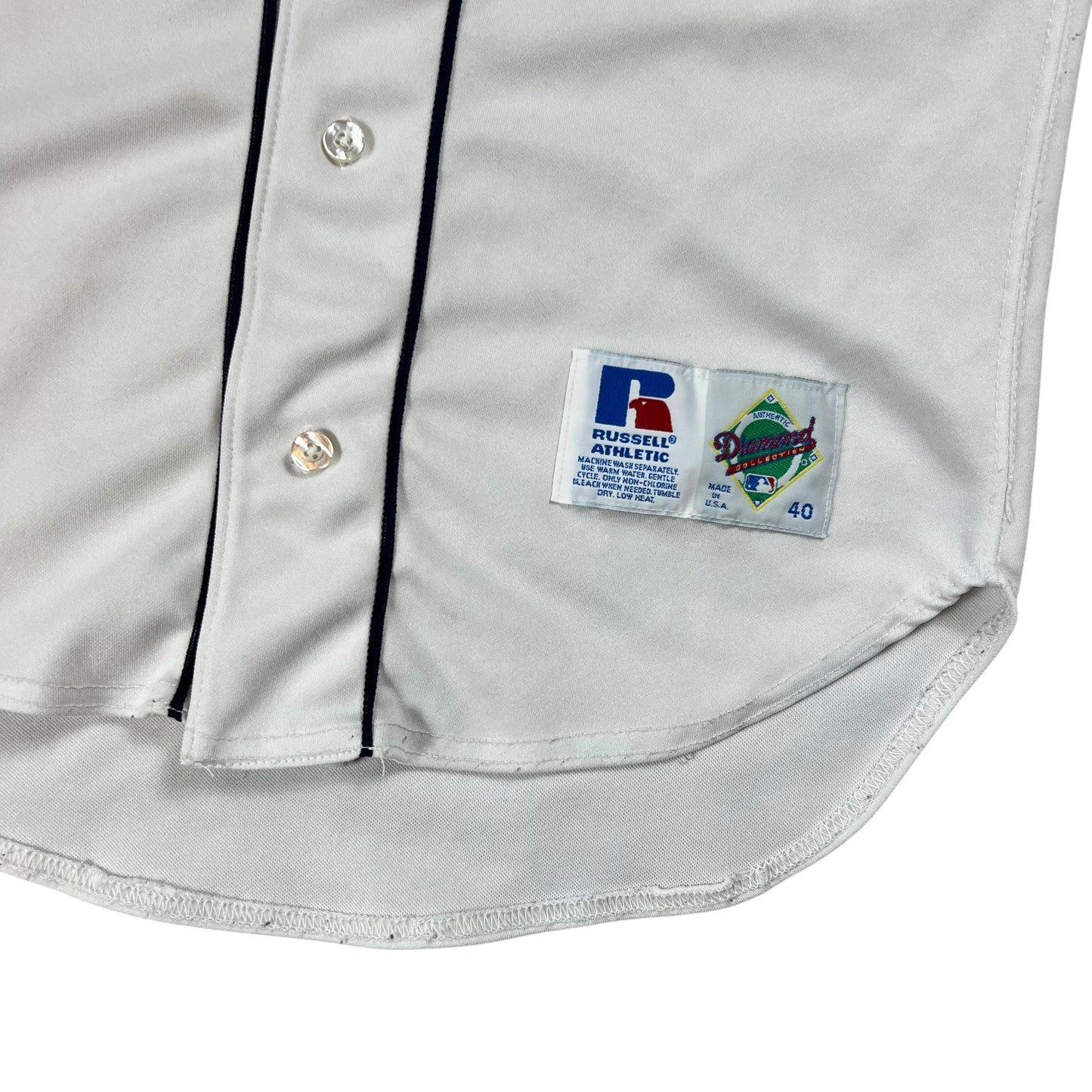 Vintage 90s Russell Athletic Diamond Collection Seattle Mariners Ken Griffey Jr. baseball jersey (M)