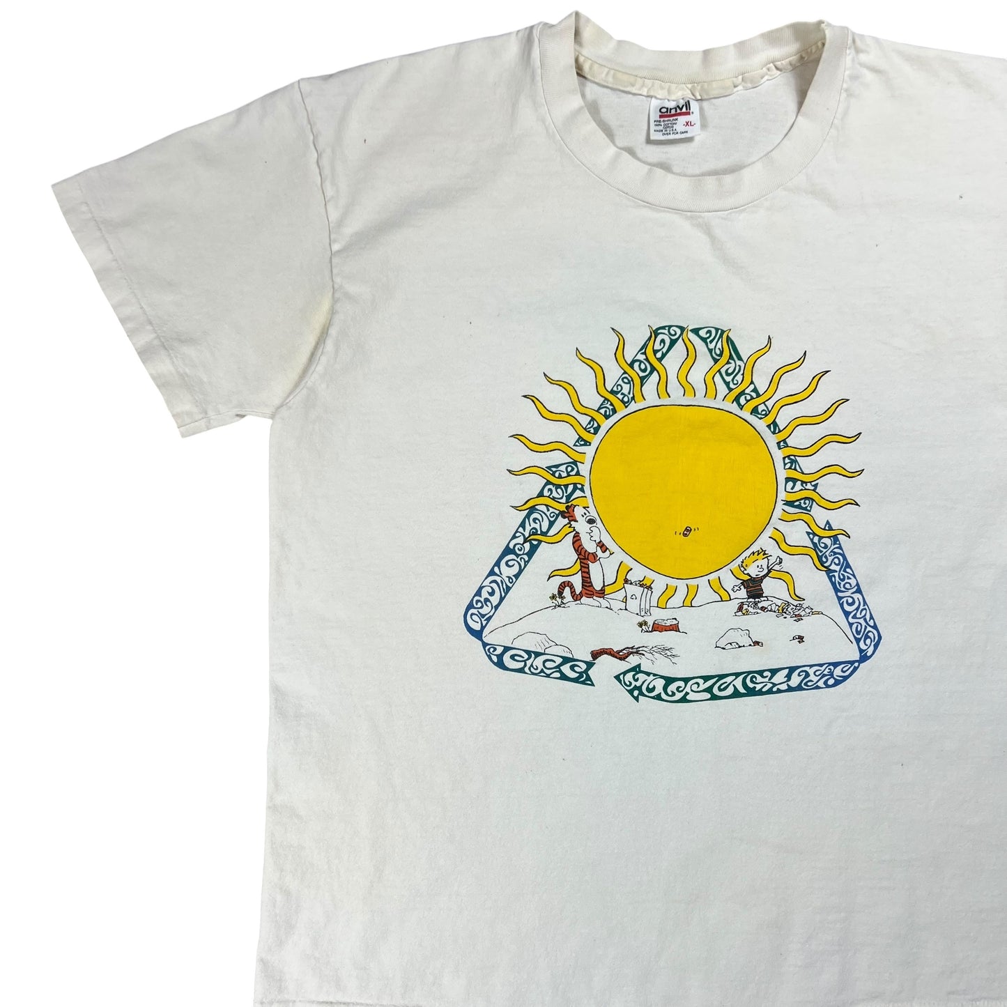 Vintage 90s Grateful Dead Calvin & Hobbes St. Stephen lot tee (XL)
