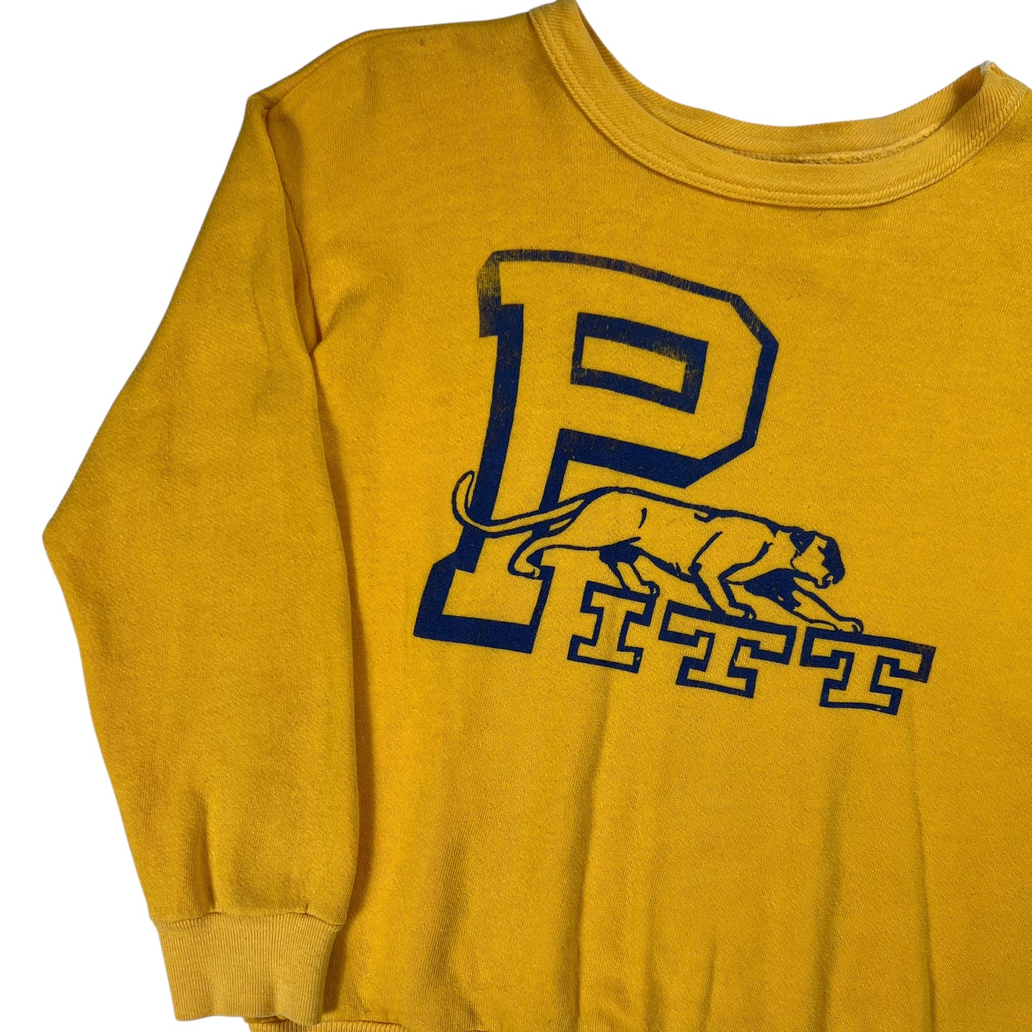 Vintage 1970s Pitt Panthers University of Pittsburgh crewneck (M)