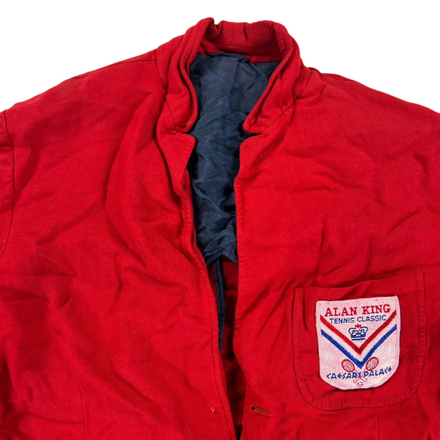 Vintage 1970s Caesars Palace Alan King Tennis Club jacket (M)