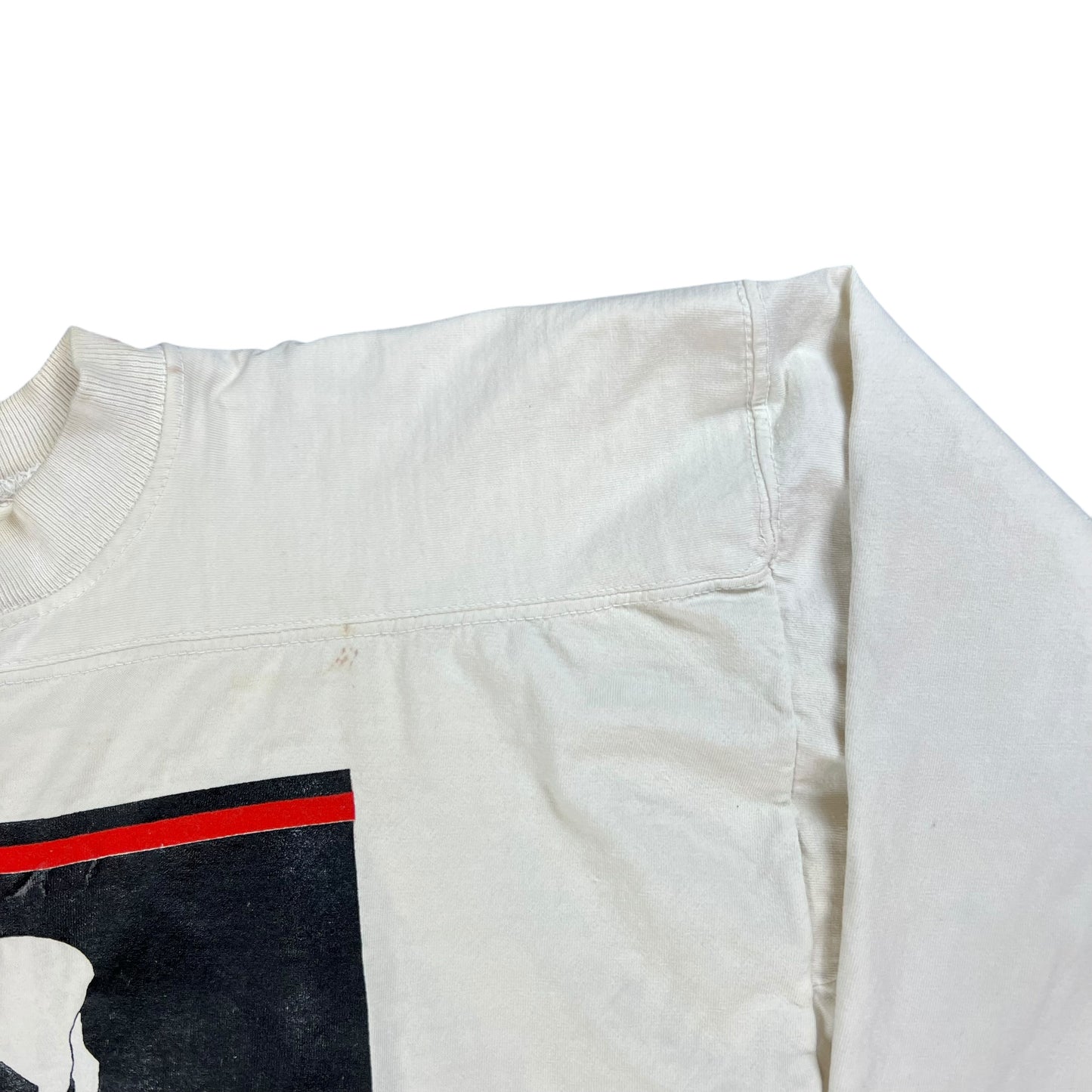 Vintage 80s Dorian’s White Manx whiskey raglan tee (L)