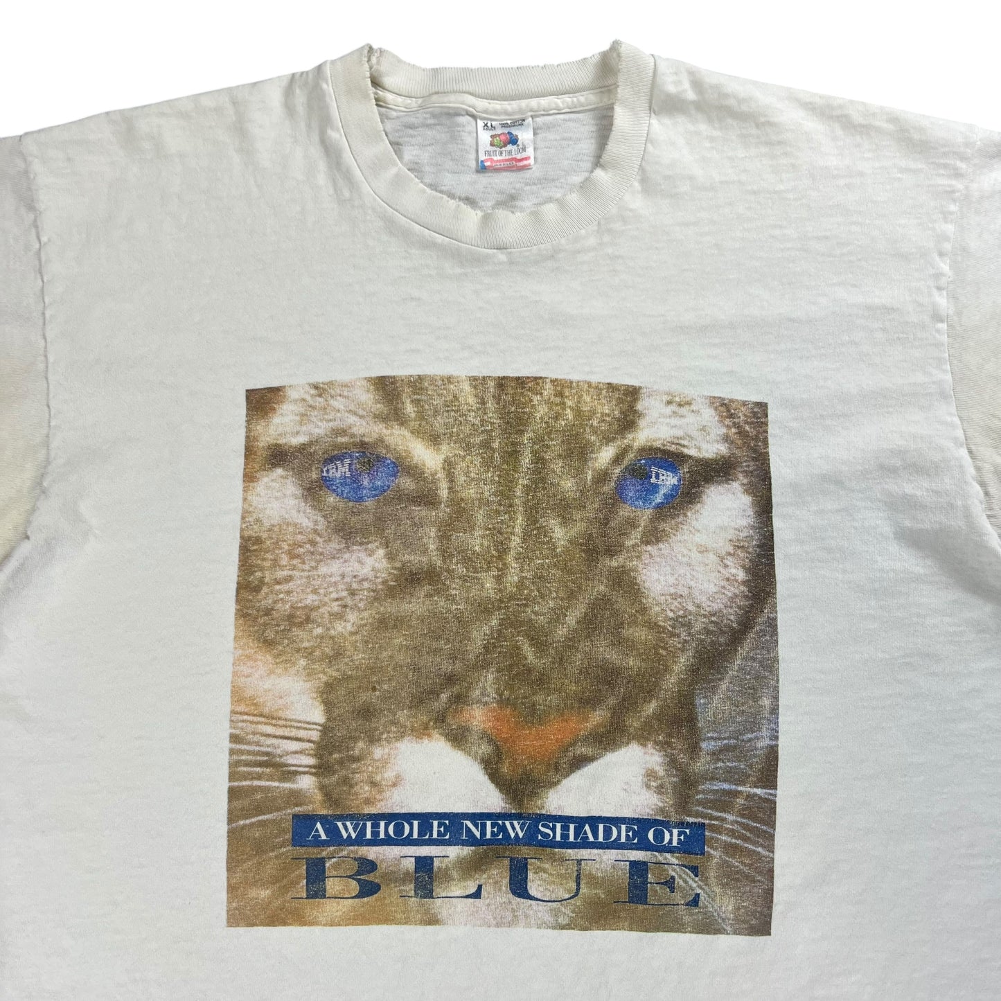 Vintage 90s IBM panther eyes tech tee (XL)