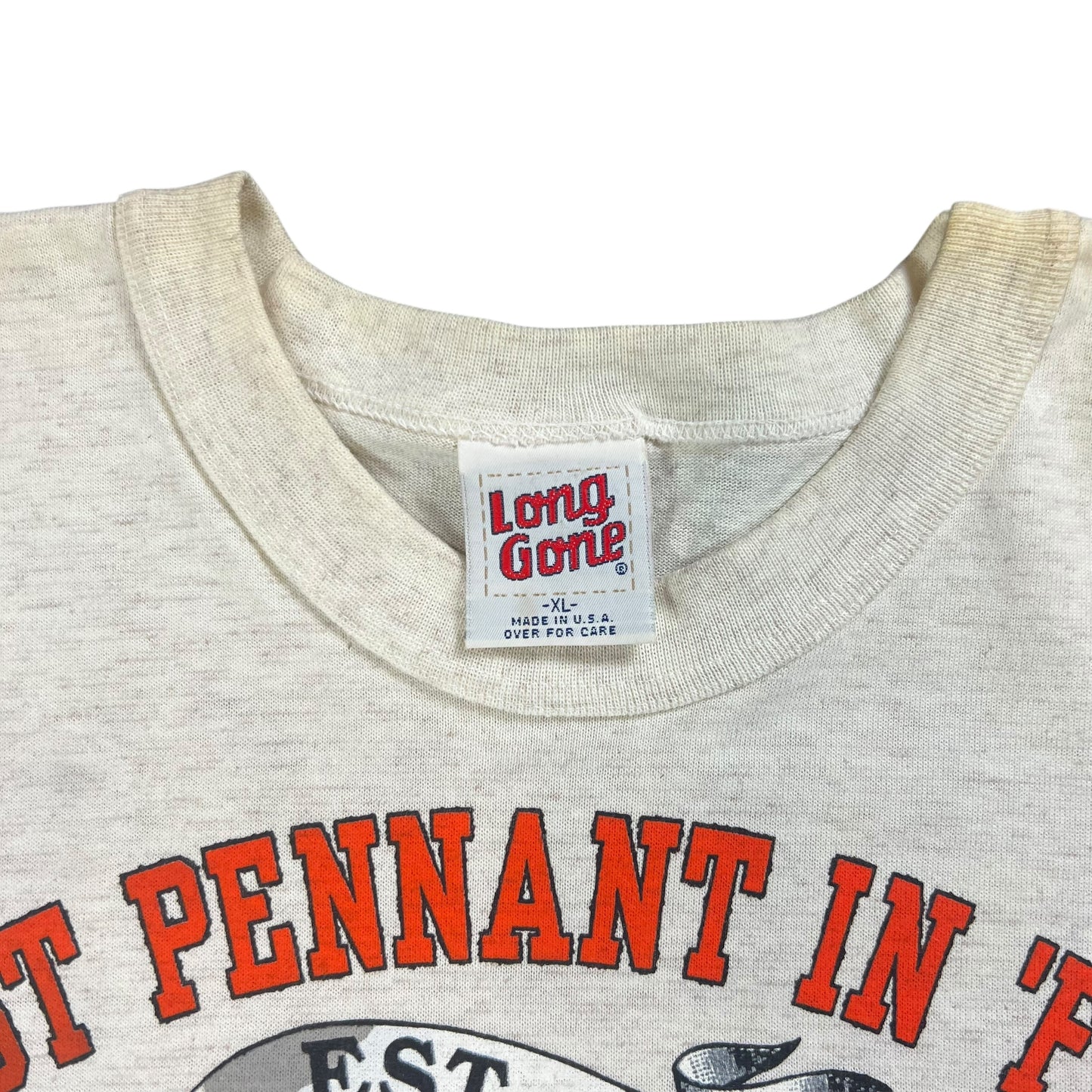 Vintage 90s Long Gone San Francisco Giants all over print shirt (XL) DS NWT