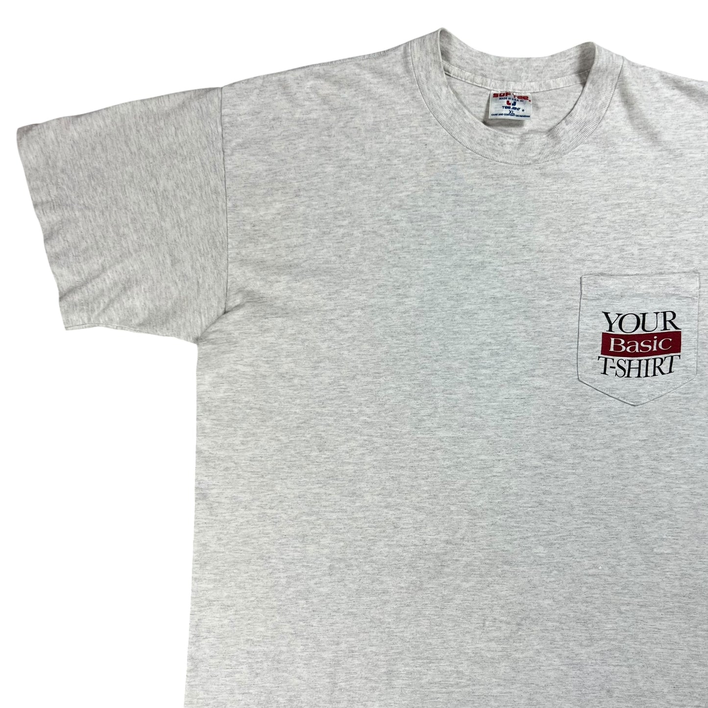 Vintage 90s Your Basic T-Shirt pocket tee (XL)