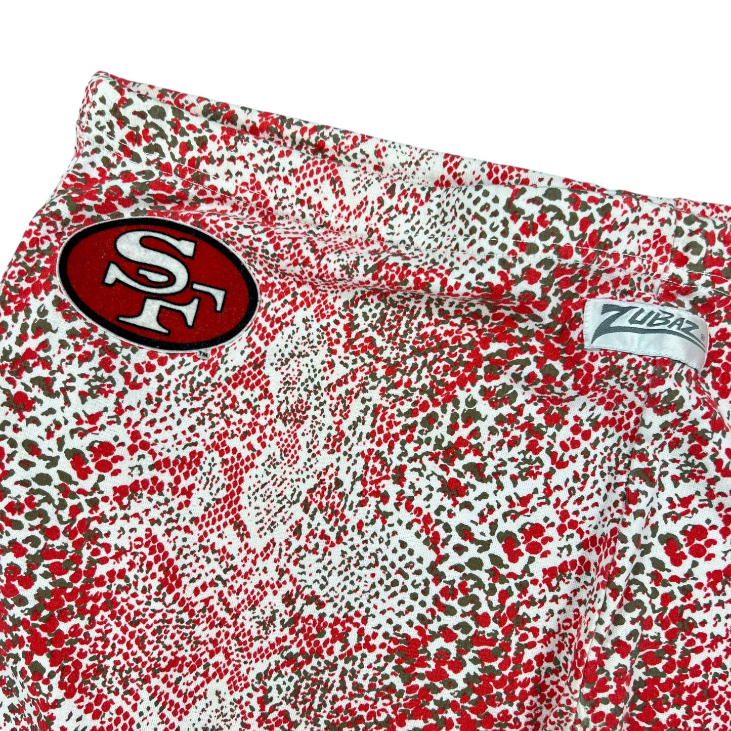 Vintage 90s Zubaz San Francisco 49ers all over print NFL pants (XL)
