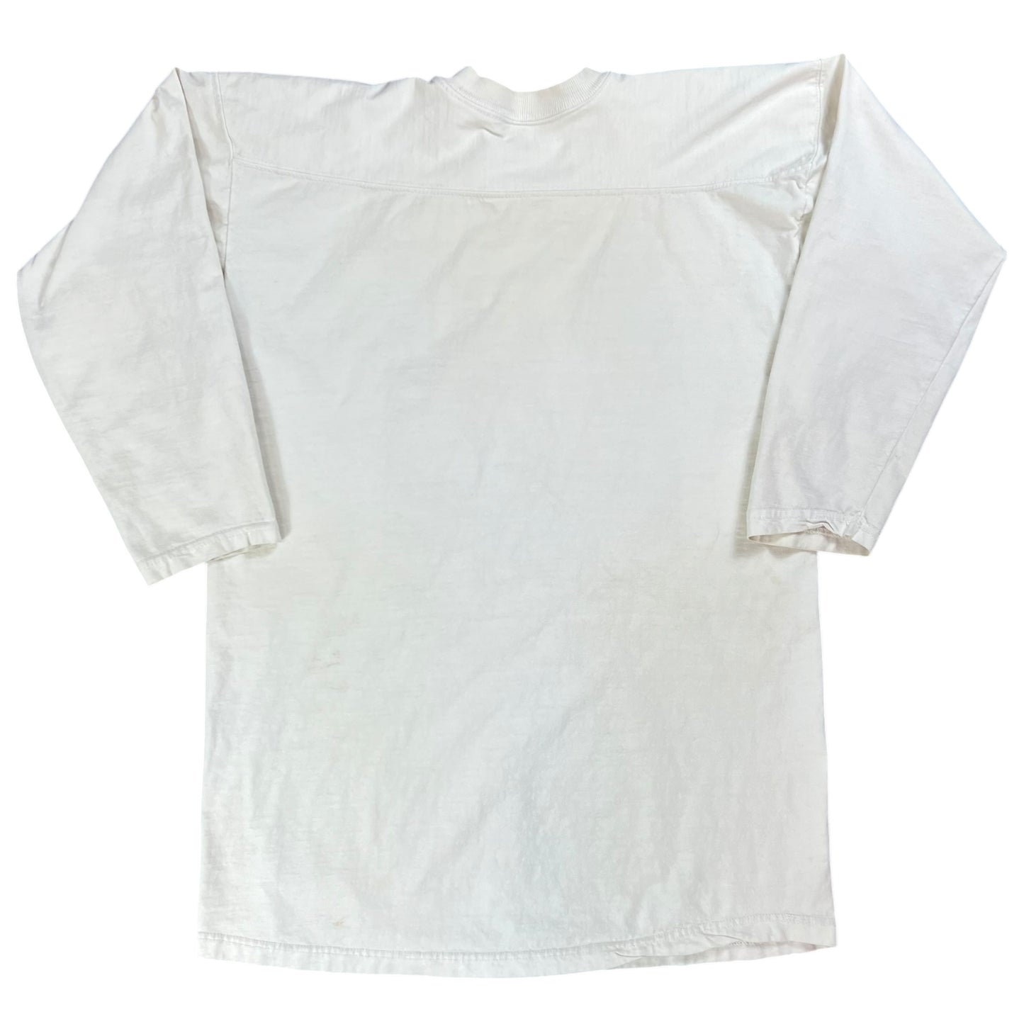 Vintage 80s Dorian’s White Manx whiskey raglan tee (L)