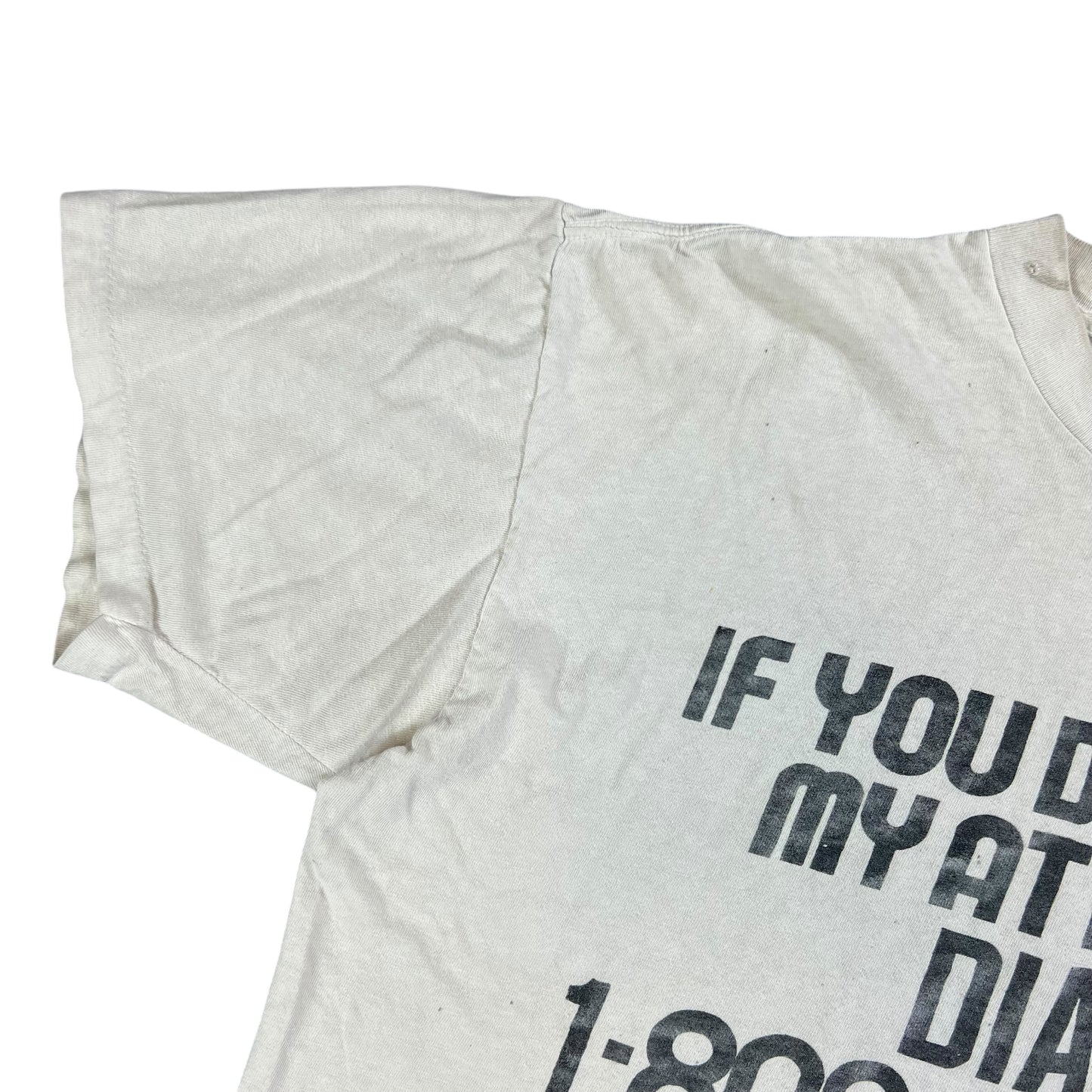 Vintage 90s If you don’t like my attitude Dial 1-800- Eat Shit tee (L)
