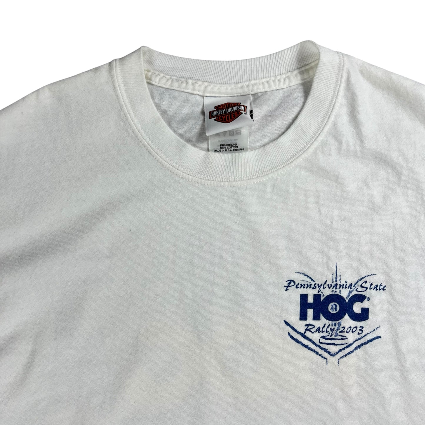 Vintage 2003 Harley Davidson Motorcycles Pittsburgh biker tee (M)