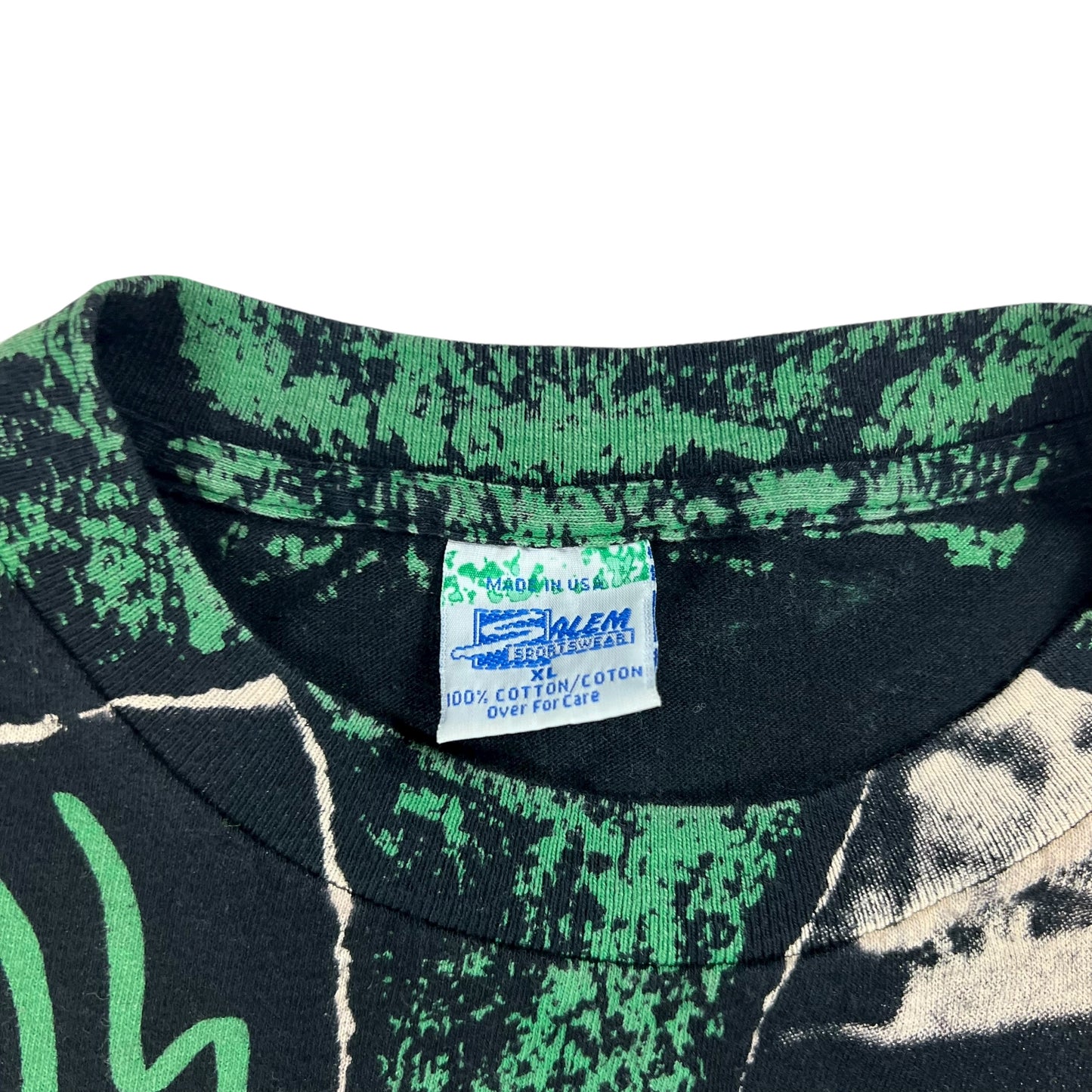 Vintage 90s Salem Sports Boston Celtics Big Three all over print tee (XL)
