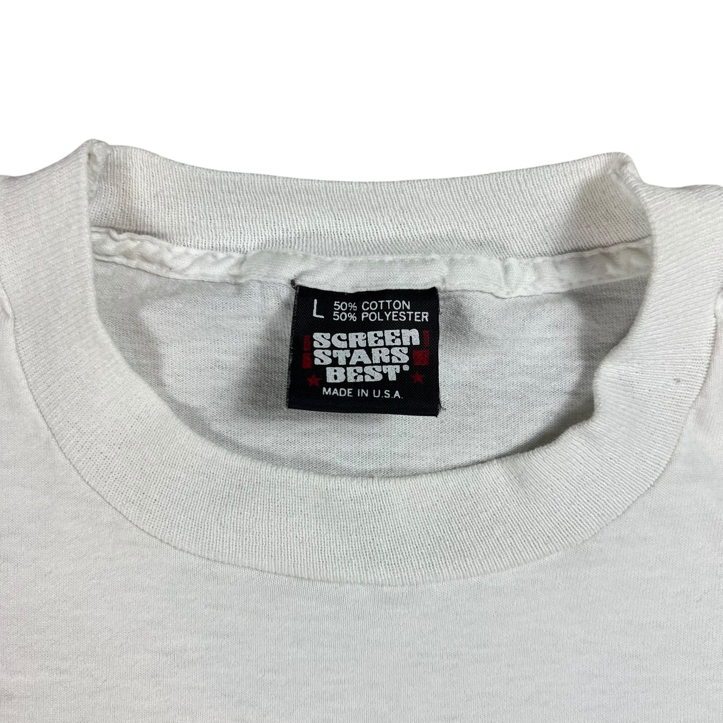 Vintage 1987 Morning Person Coffee Sunrise tee (L)