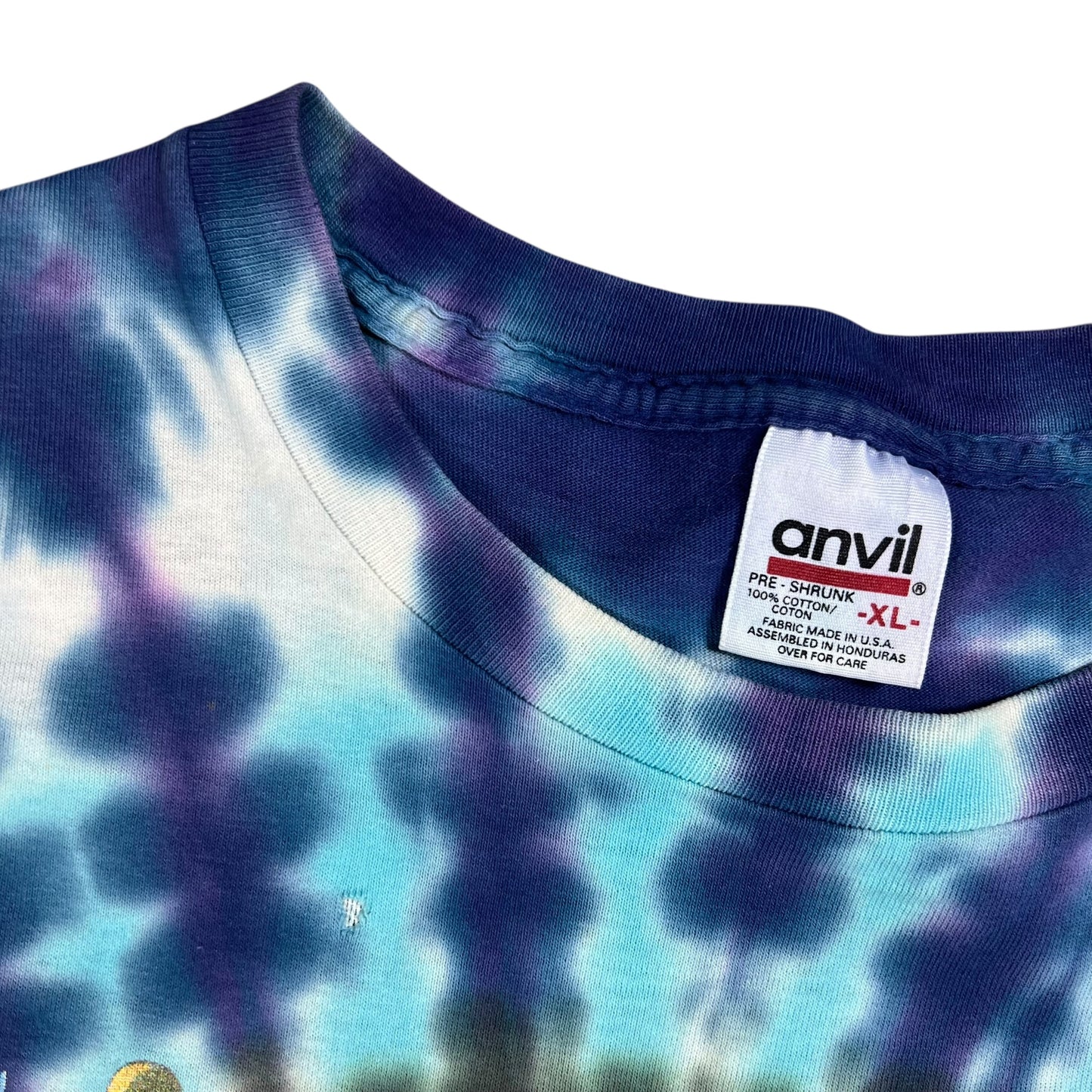 Vintage 1997 Jimi Hendrix Foxy Lady tie dye band tee (XL)