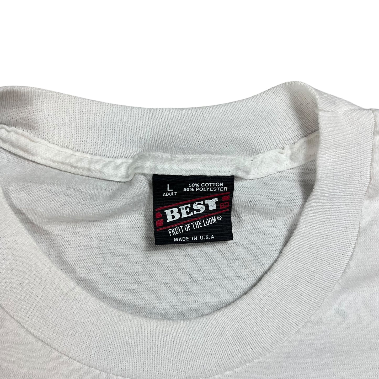 Vintage 90s “The Wall” Vietnam Veterans’ Memorial art tee (L)