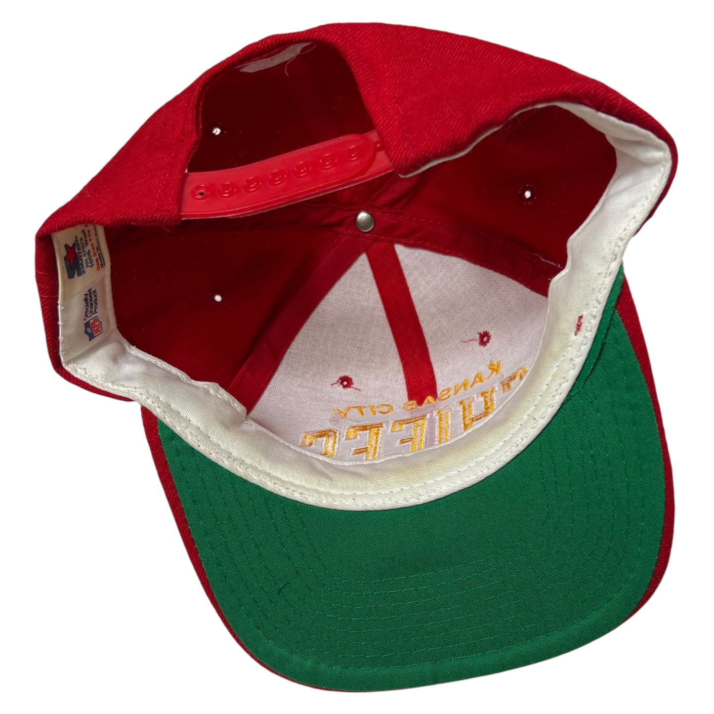 Vintage 90s Starter Kansas City Chiefs arch wool SnapBack
