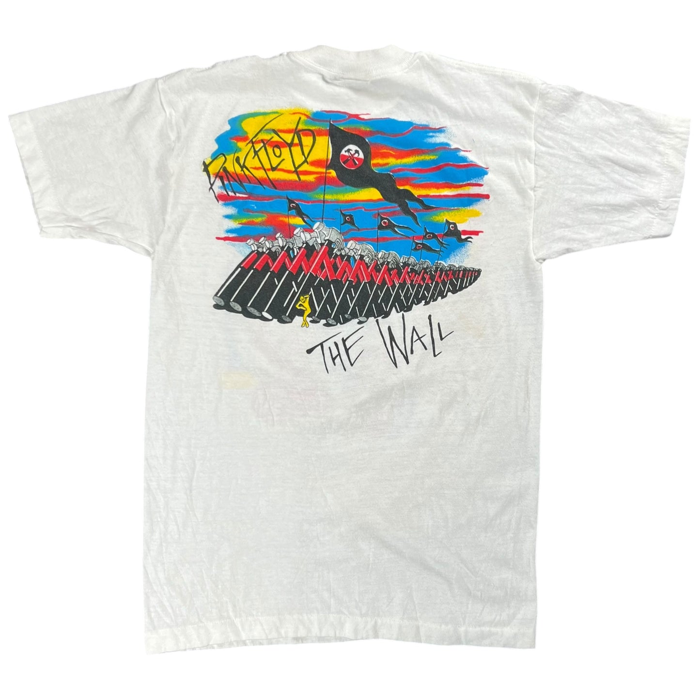 Vintage 80s Pink Floyd Dark Side of the Moon band tee (M)