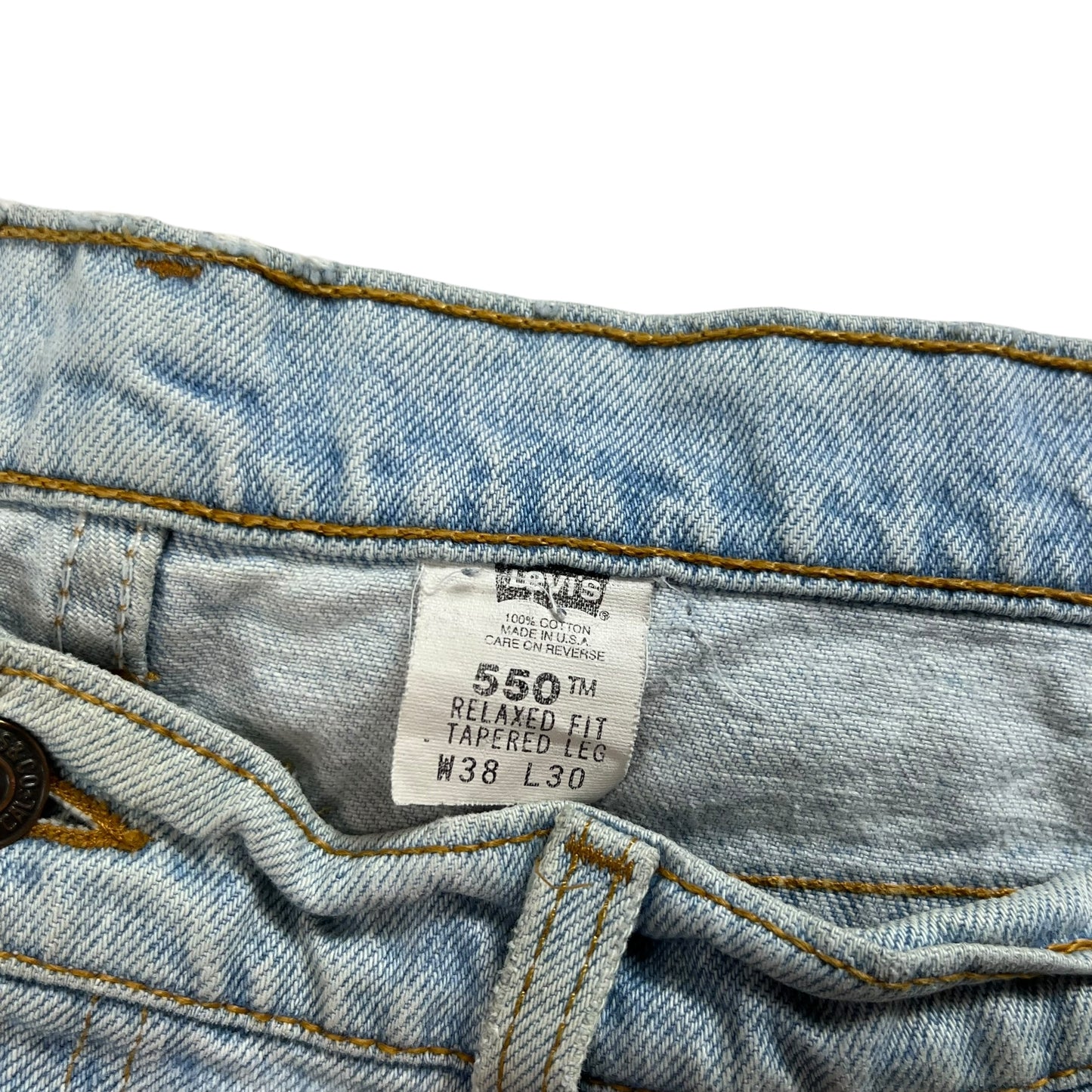 Vintage 90s Levi’s 550 distressed jeans (36x29)