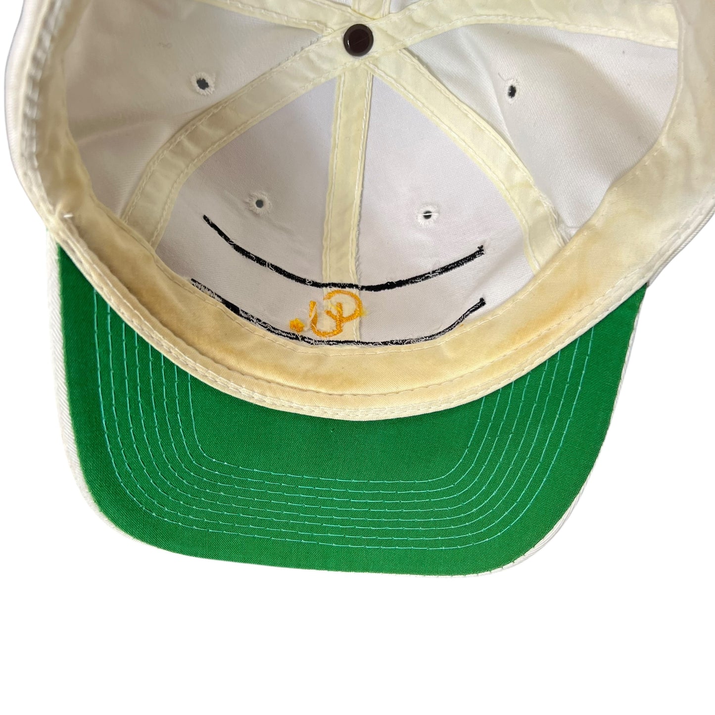 Vintage 90s The Game University of Colorado Buffaloes split bar SnapBack