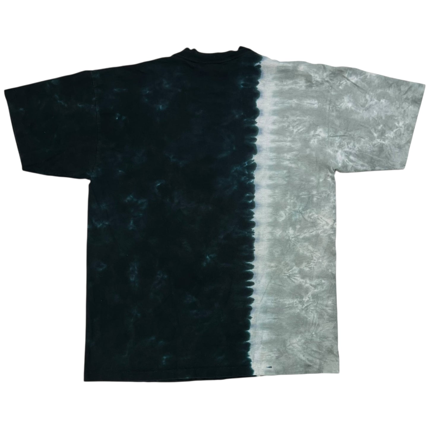 Vintage 90s Liquid Blue Led Zeppelin stairway to heaven tie dye band tee (L)