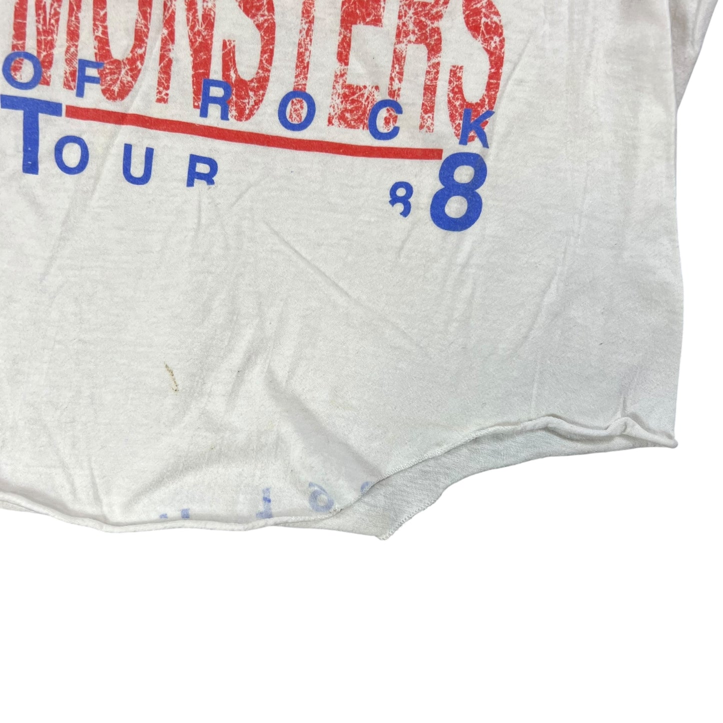 Vintage 1988 Monsters of Rock Van Halen raglan band tee (M)