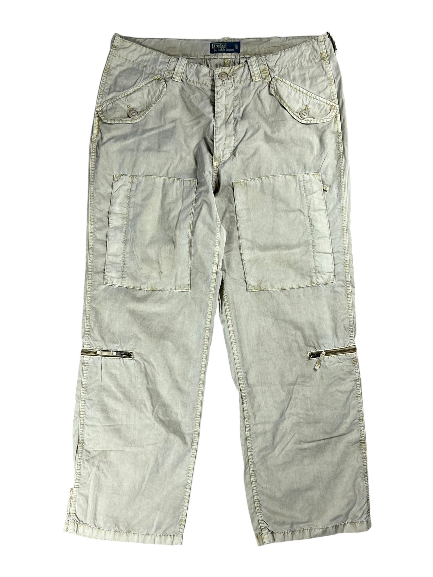 Vintage Y2K Polo Ralph Lauren paratrooper cargo pants (36x30)