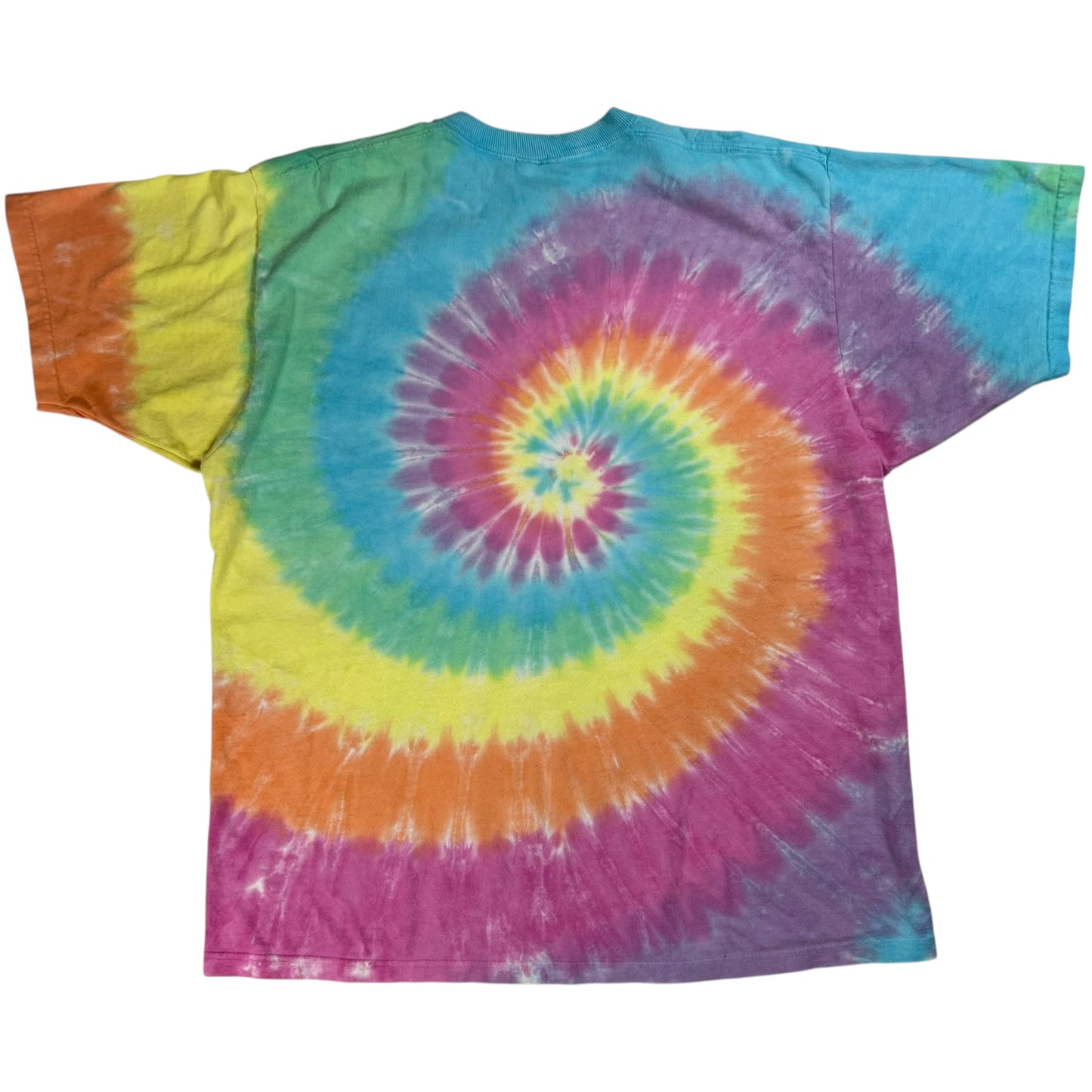 Vintage 1995 Liquid Blue Grateful Dead spiral bears tie dye band tee (L)