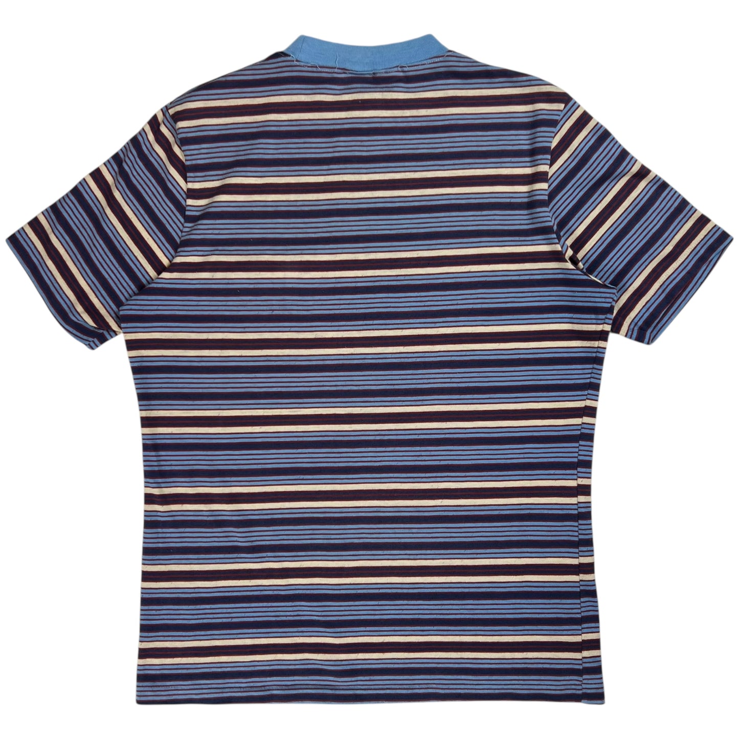 Vintage 1970s KMart striped stripey pocket tee (M)