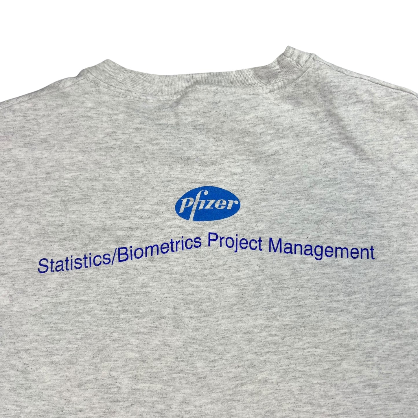 Vintage 90s Pfizer Biometrics Pharmaceuticals tee (XL)