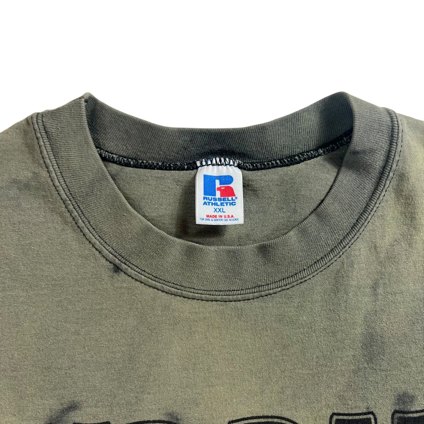 Vintage 90s Purdue University Boilermakers acid wash tee (XXL)