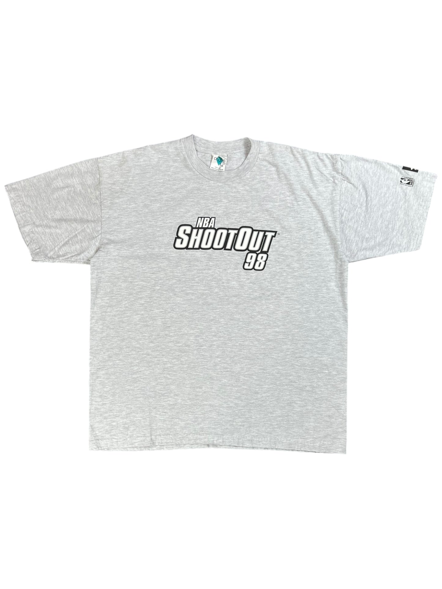 Vintage 1998 NBA Shoot Out PlayStation video game tee (XL)