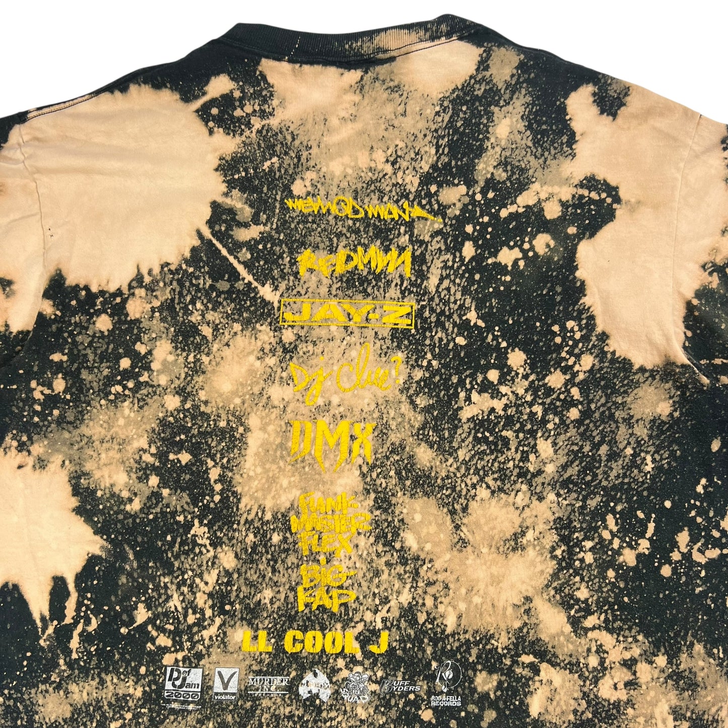 Vintage 2000 Def Jam Are You Hip Hops Biggest Fan? Acid wash rap tee (XL)