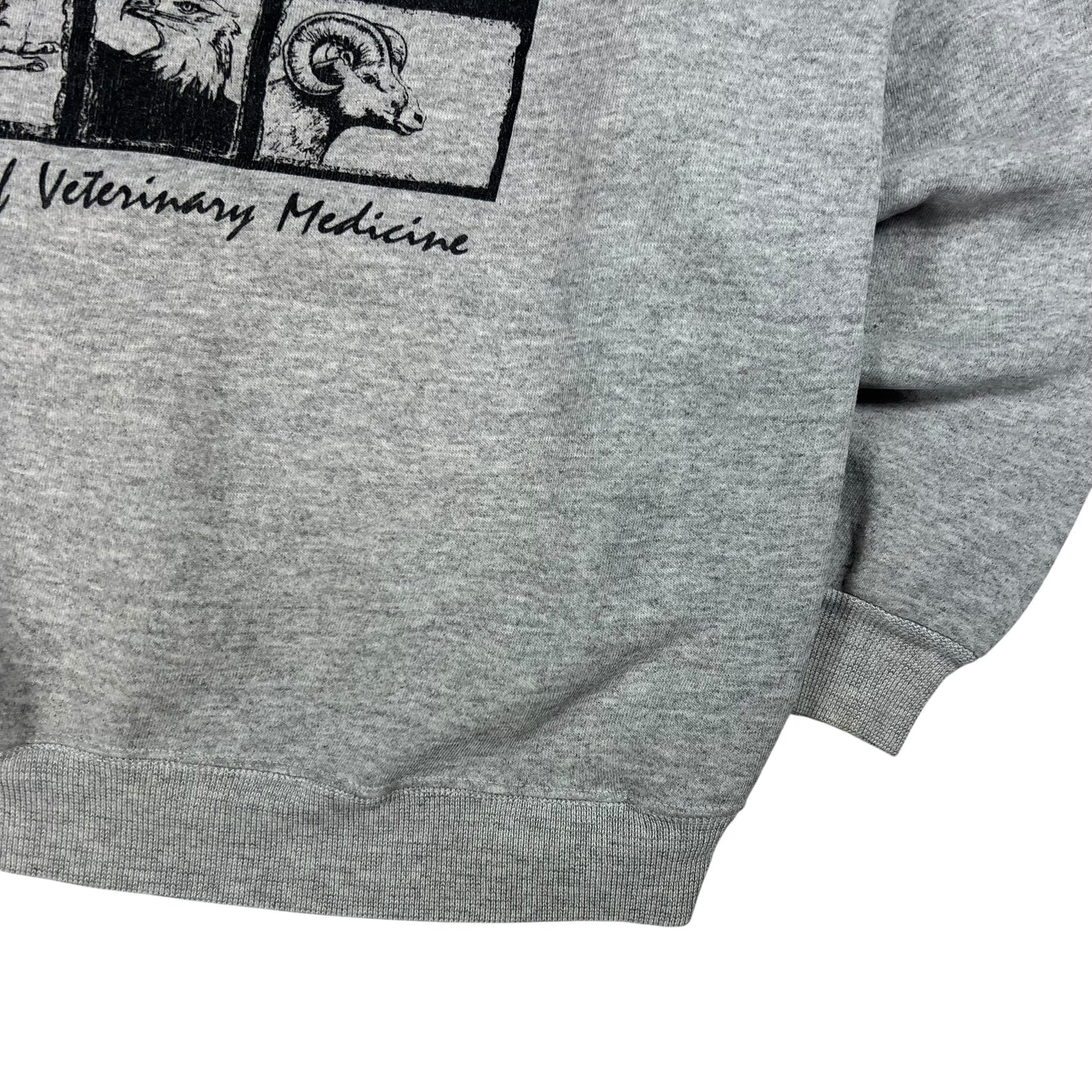 Vintage 80s University of California Davis School of Veterinary Medicine crewneck (M/L)