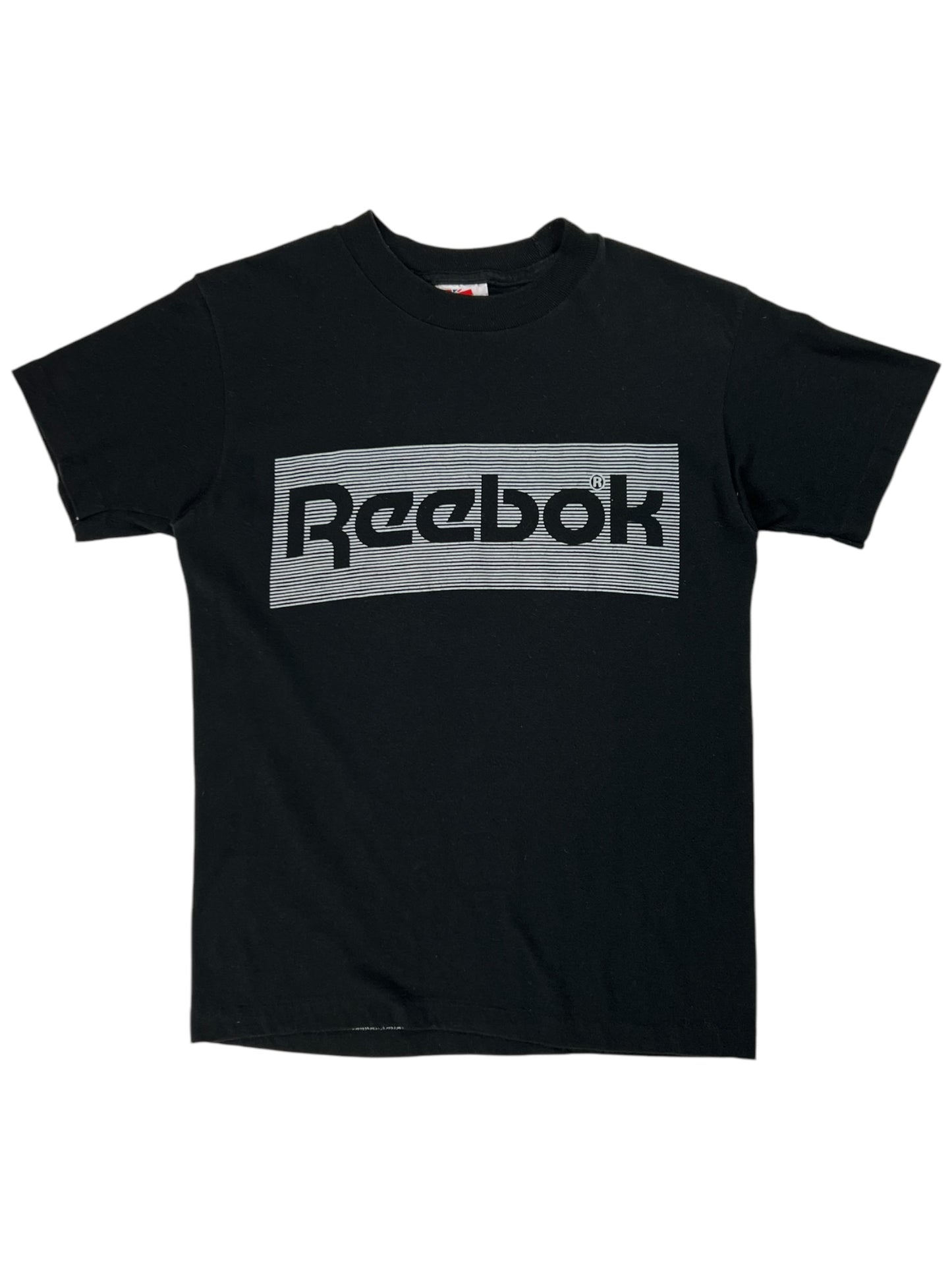 Vintage 80s Reebok spell out tee (S)