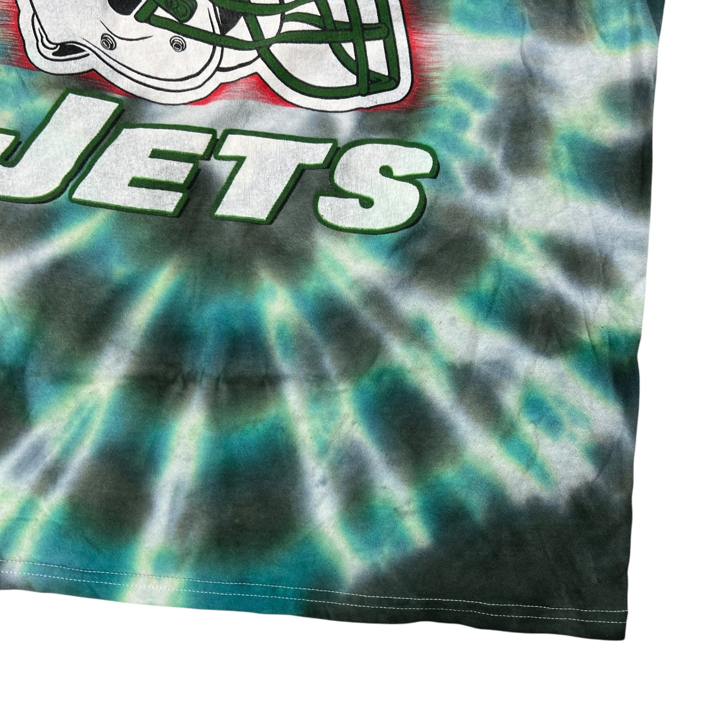 2008 New York Jets roster tie dye tee (XL)