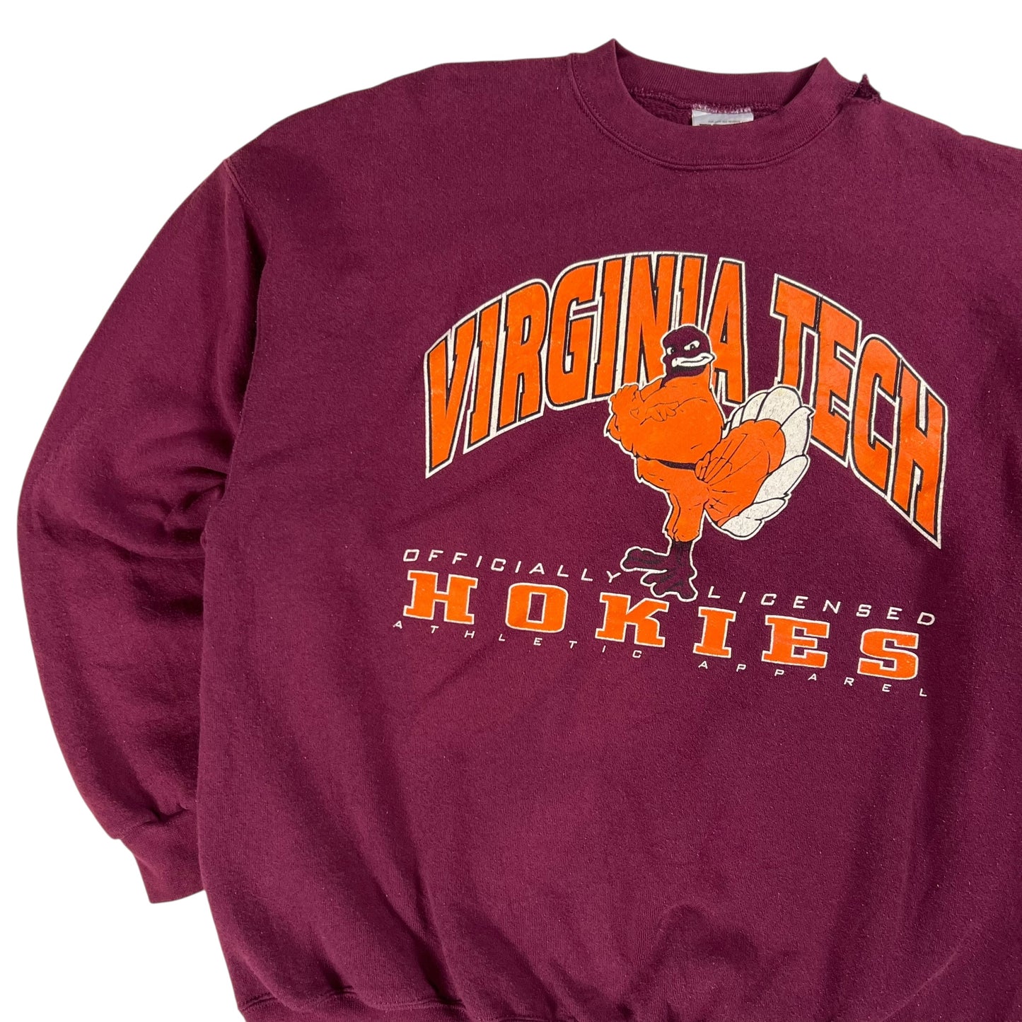 Vintage 90s Virginia Tech Hokies crewneck (XL)
