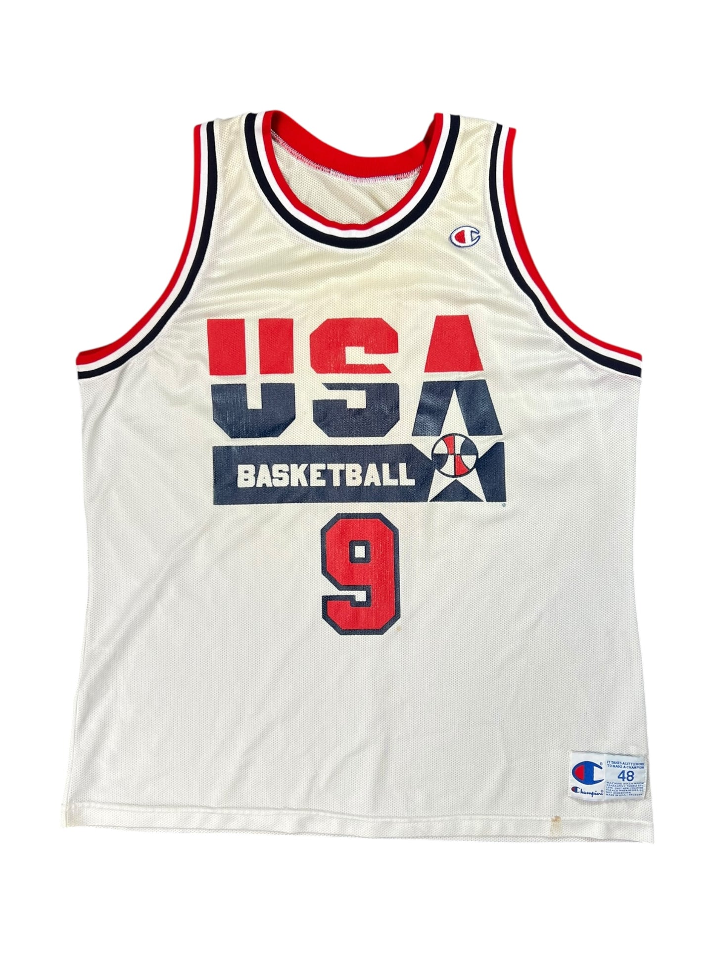 Vintage 90s Champion USA Basketball Michael Jordan jersey (XL)