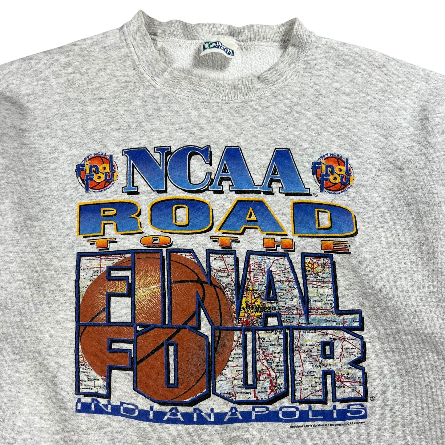 Vintage 1997 NCAA basketball Final Four crewneck (L)