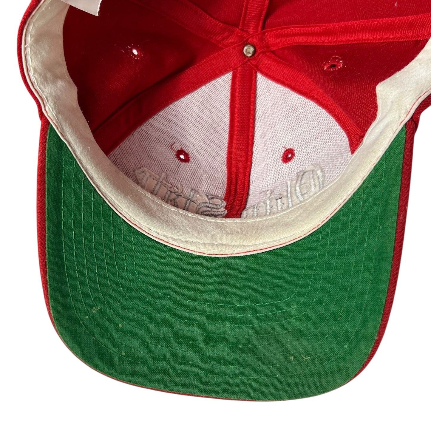 Vintage 90s The Game Ohio State University Buckeyes Script wool SnapBack