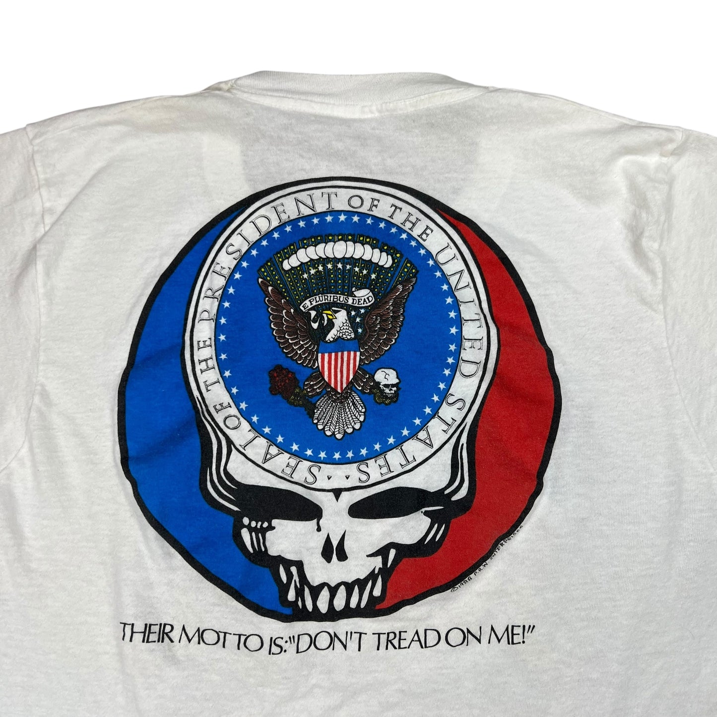 Vintage 1988 Grateful Dead Jerry Garcia for President band lot tee (L)