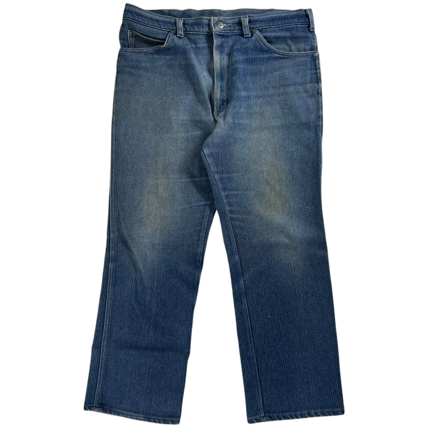 Vintage 90s Lee piped faded jeans (35x27)