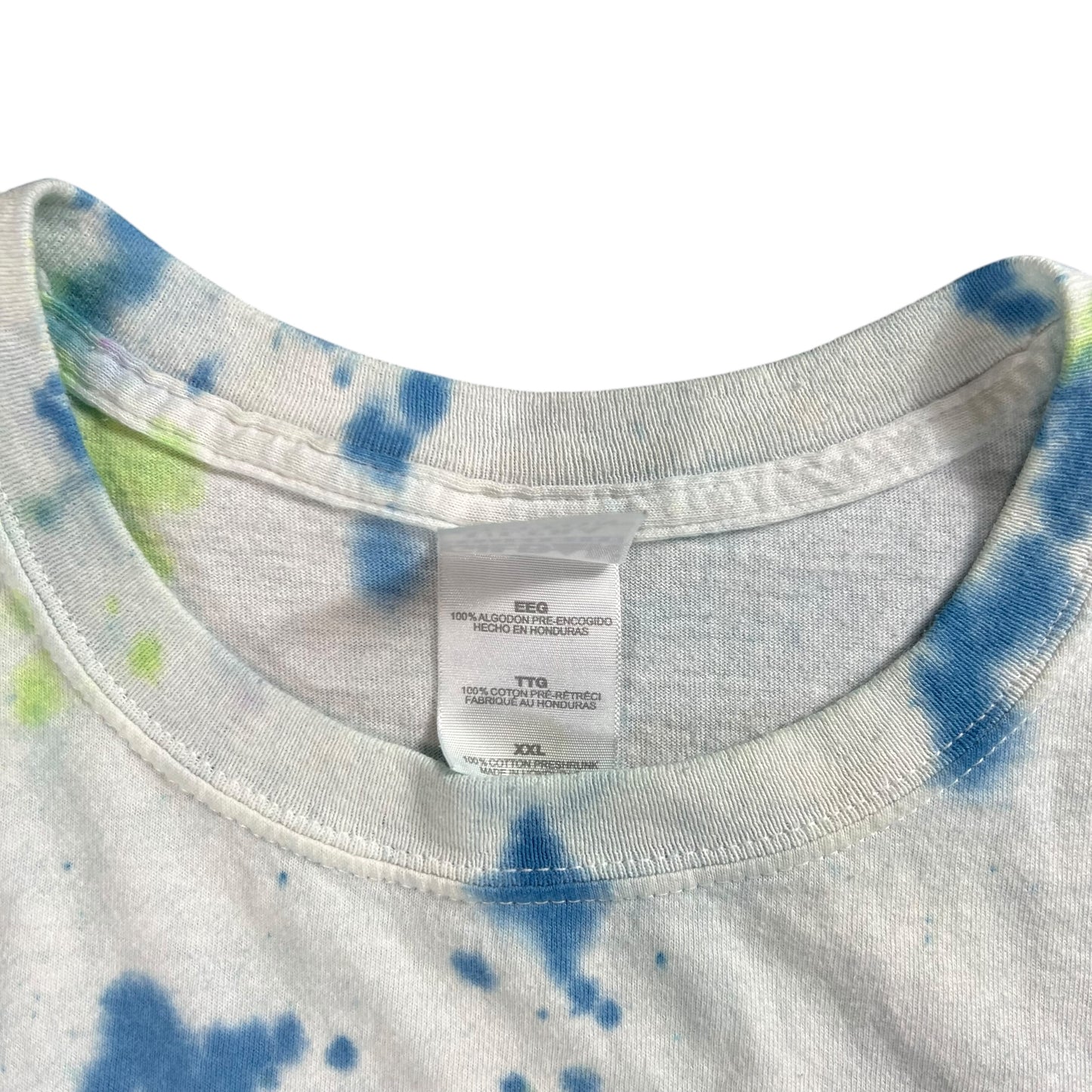 Vintage Y2K Tools of the Trade Guitars tie dye tee (XXL)