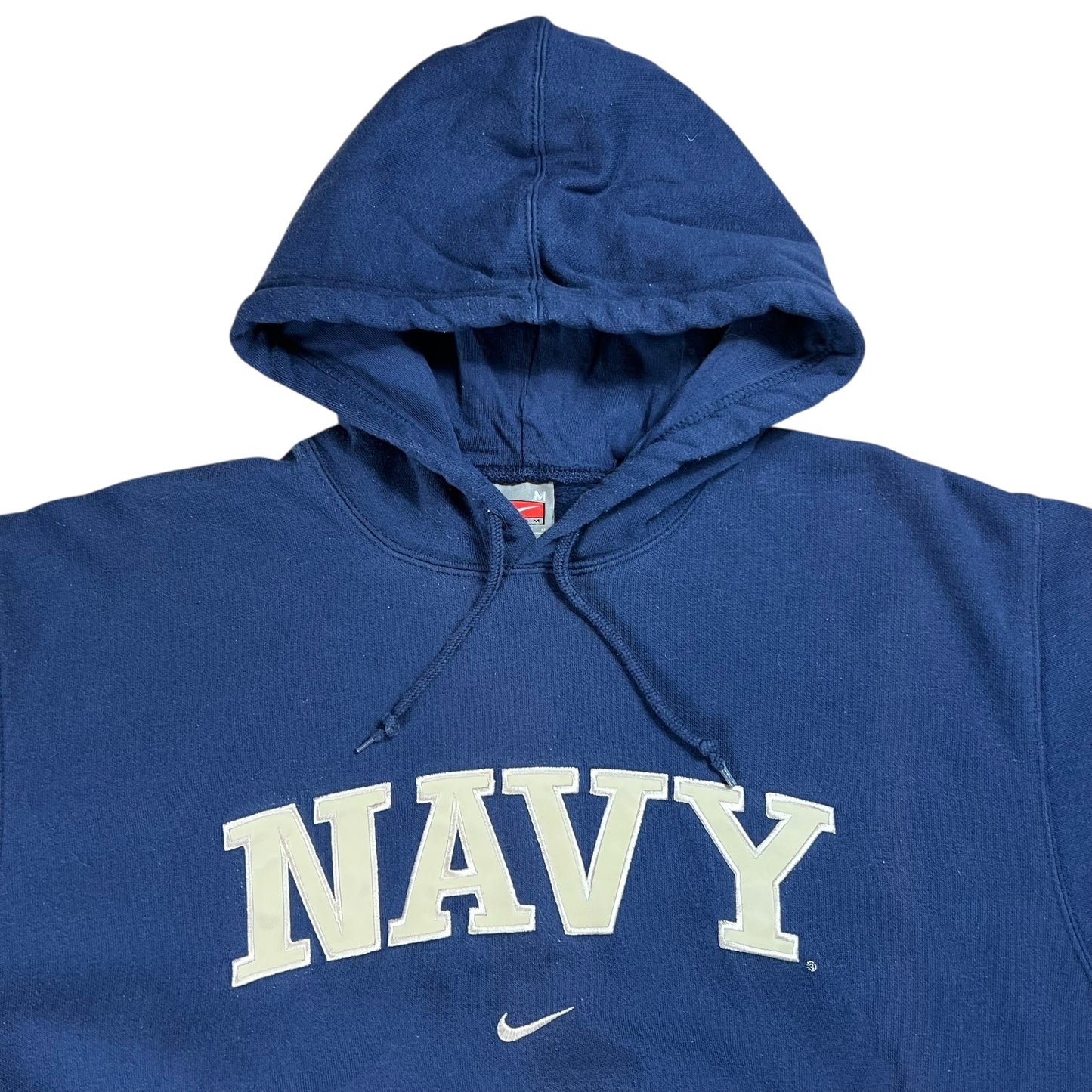 Vintage Y2K Nike Navy center swoosh hoodie (L)