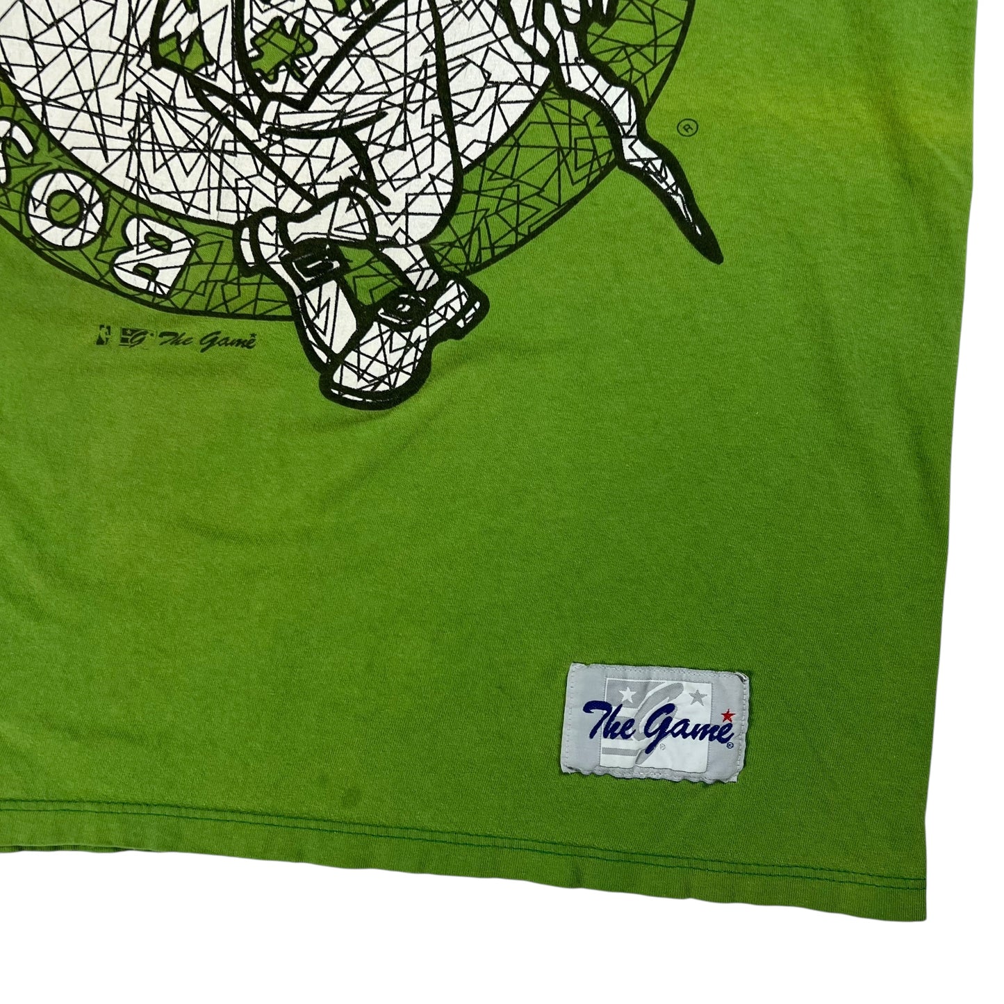 Vintage 90s The Game Boston Celtics faded tee (L)