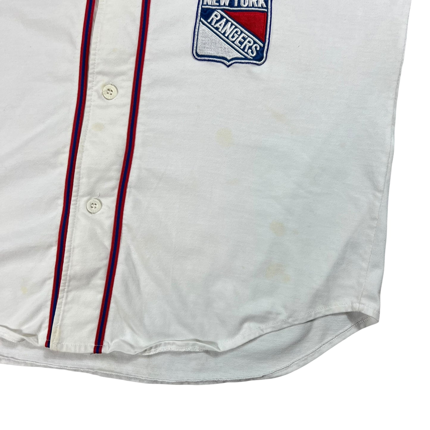 Vintage 90s Starter New York Rangers baseball jersey (XL)