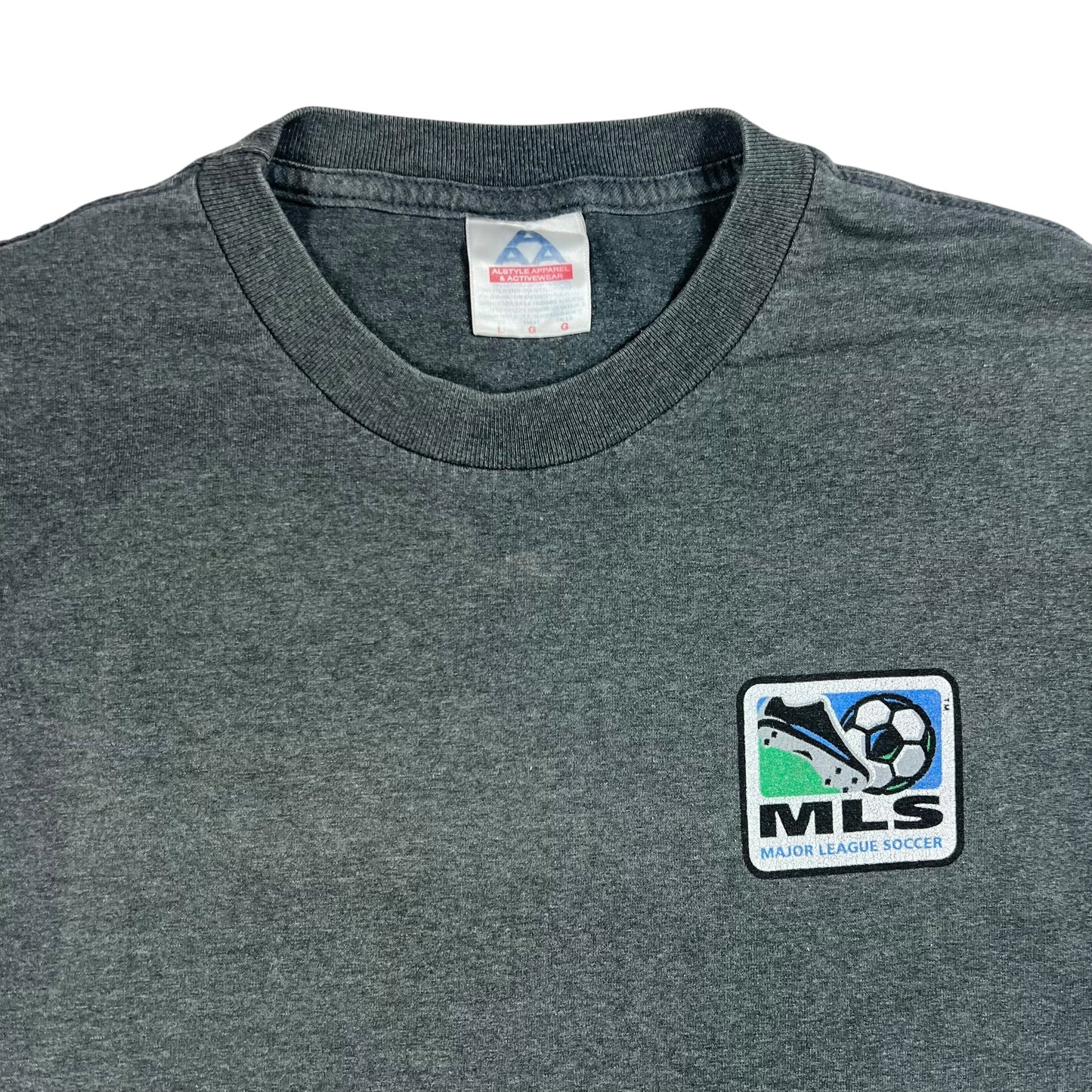 Vintage 2001 Major League Soccer Cup MLS tee (L)