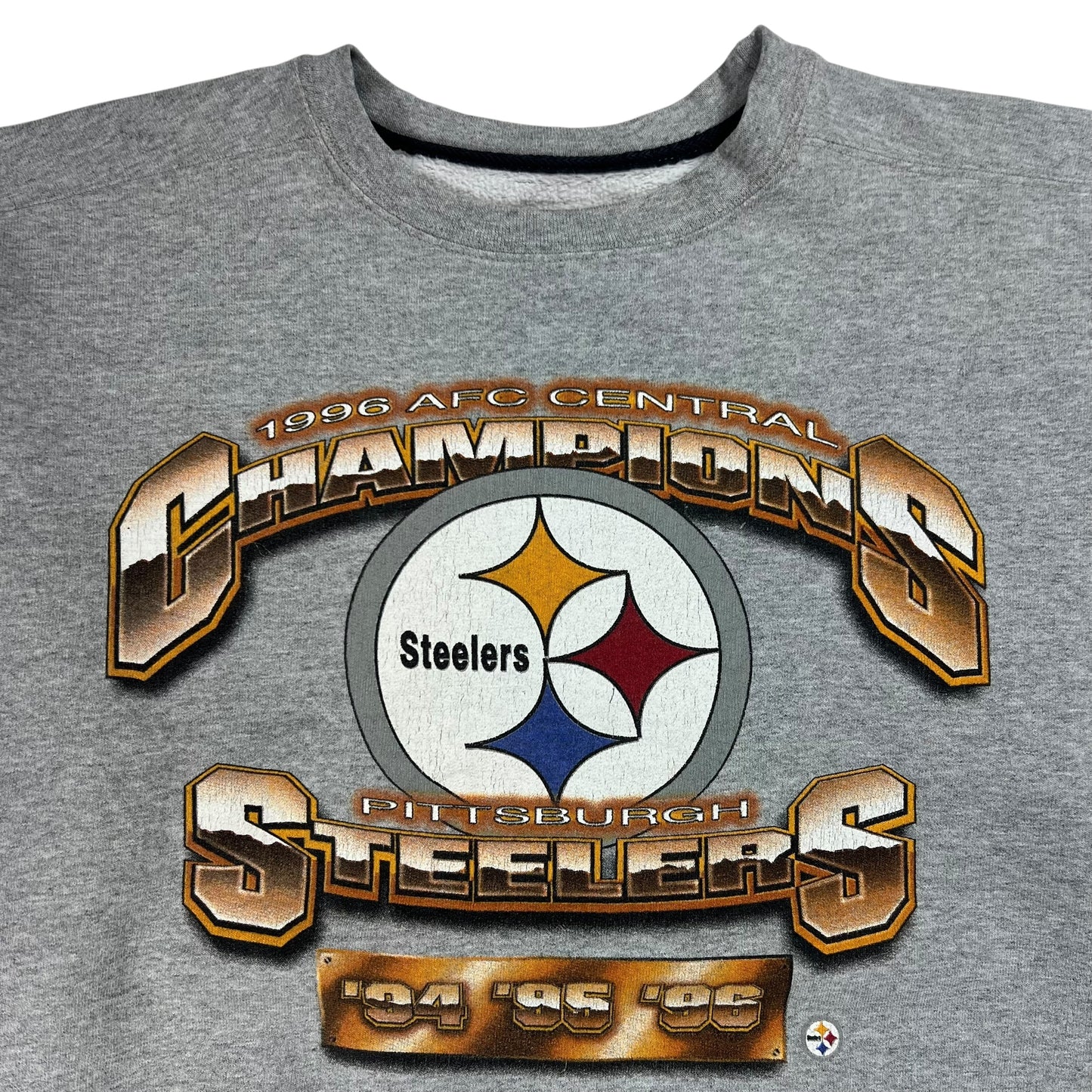 Vintage 1996 Starter Pittsburgh Steelers AFC champs crewneck (L)